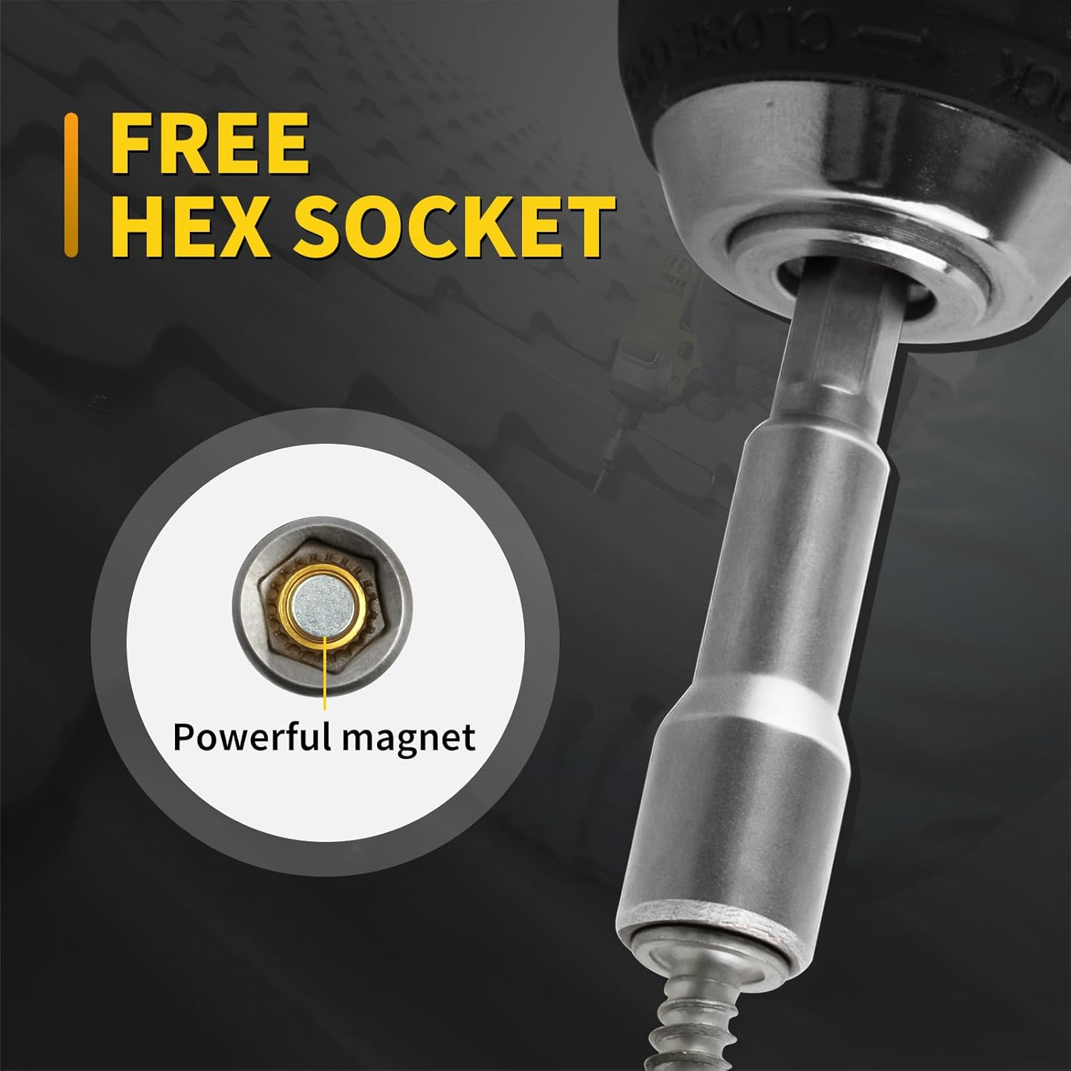 Metal Roofing Screws #10 X 1-1/2″, 300 PCS, RUSPERT Hex Head Rubber Washer Shee