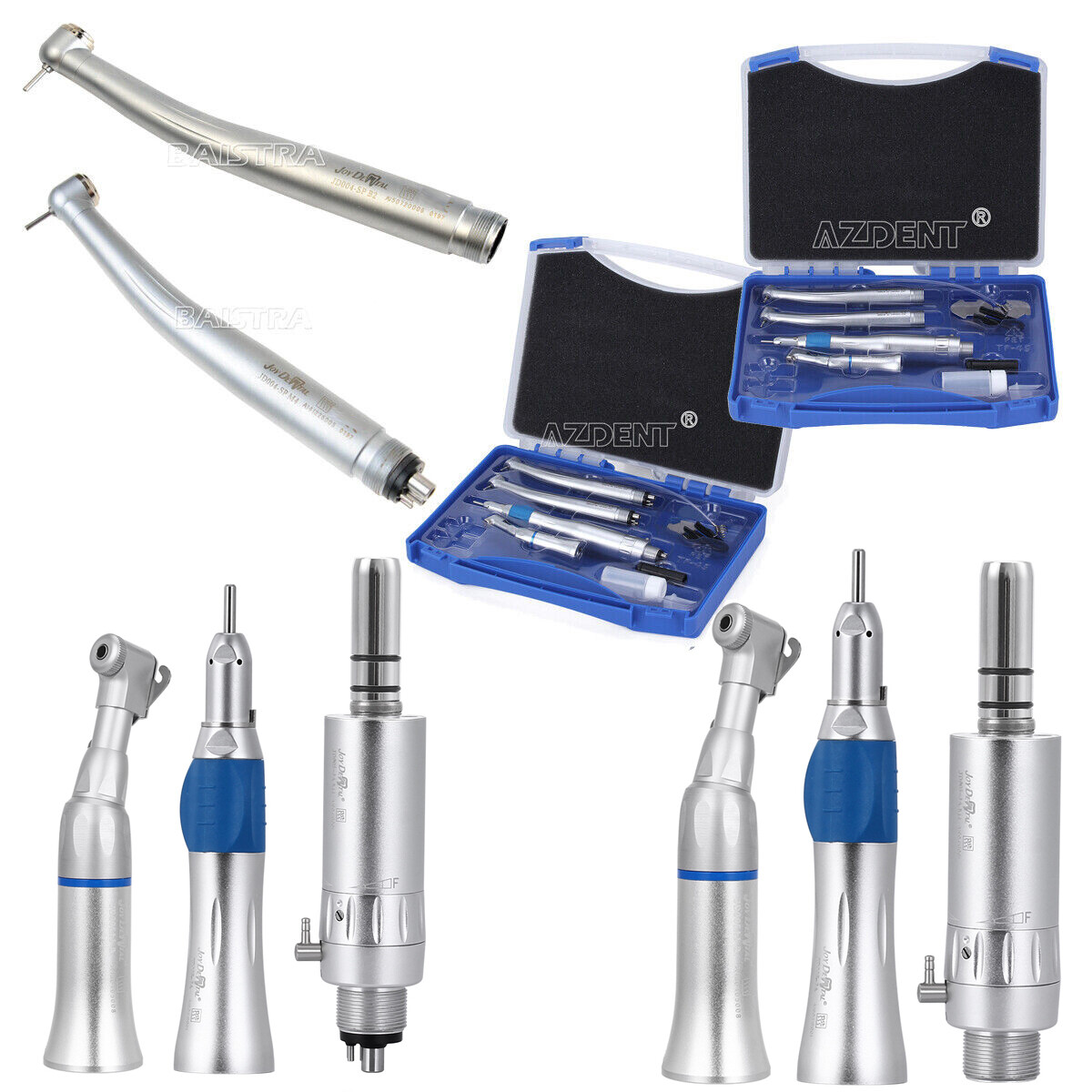 NSK style Dental Pana Max 2 Hole / 4 Hole High & low Speed Handpiece Kit Set