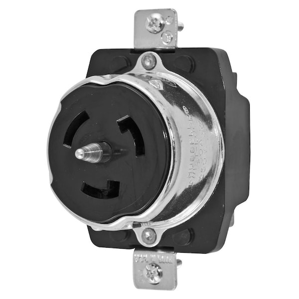 Hubbell Wiring Device-Kellems Cs8369 Locking Receptacle, Non-Nema, 50 A, 250V
