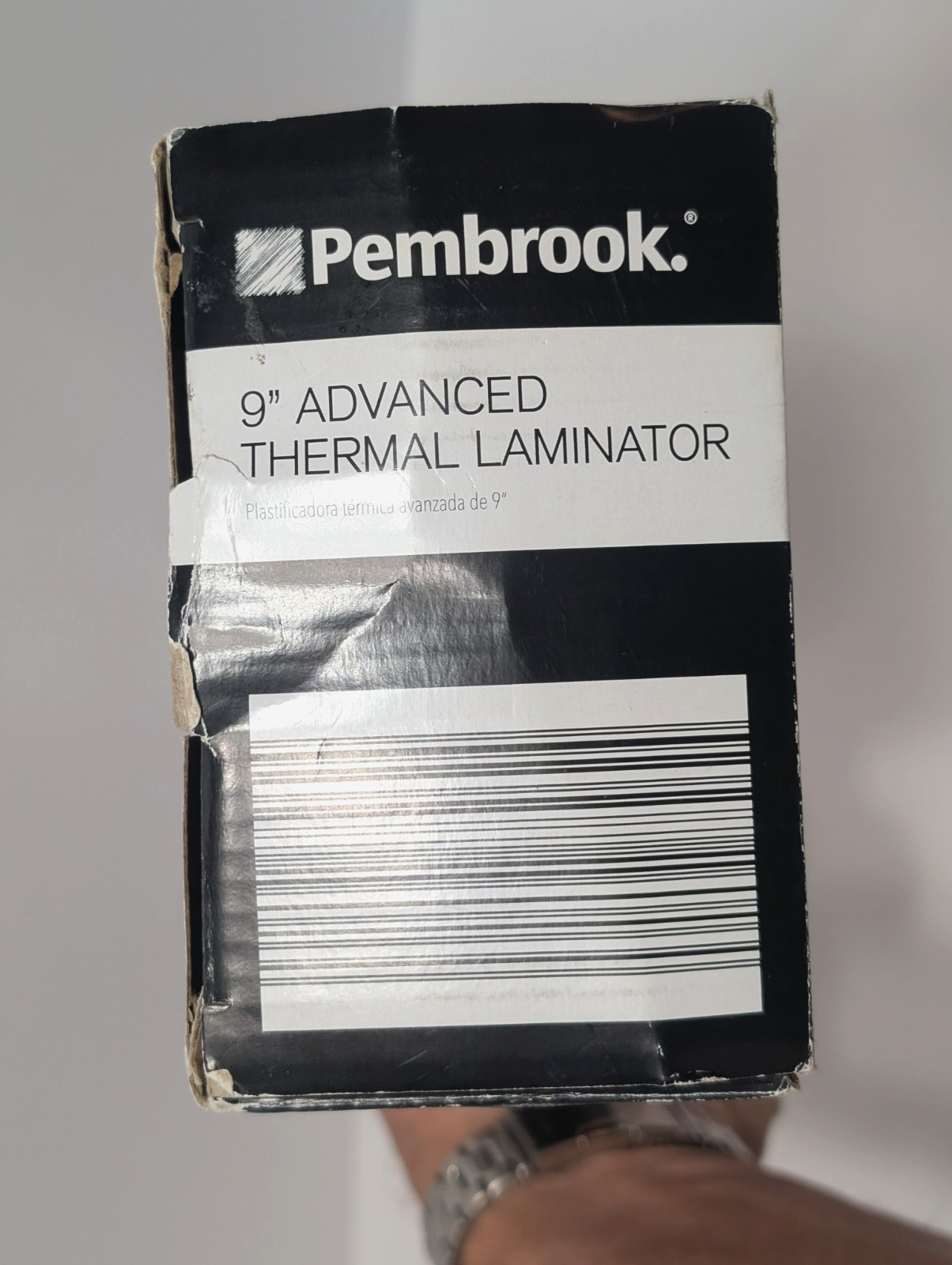 Pembrook 9″ Advanced Thermal Laminator In Box Unused Laminator W/Starter Pack
