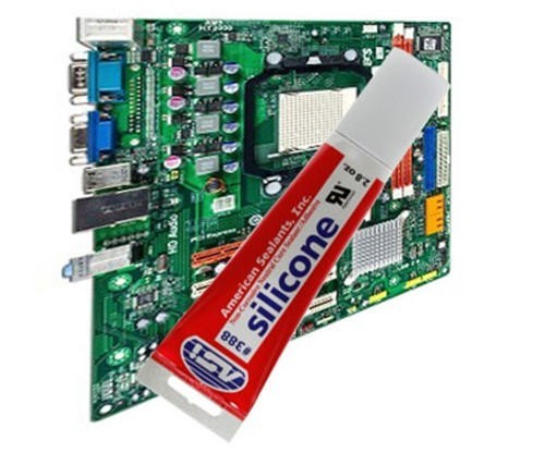 Clear Electronic Grade Silicone – 2.8 oz Squeeze Tube