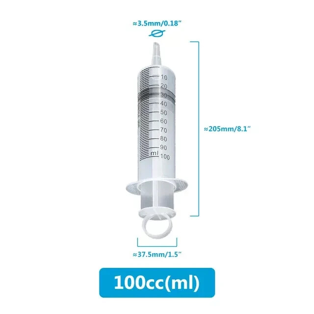 100ml-550ml Syringe Large Capacity With Multifunction 100cm Hose Pump Measuring