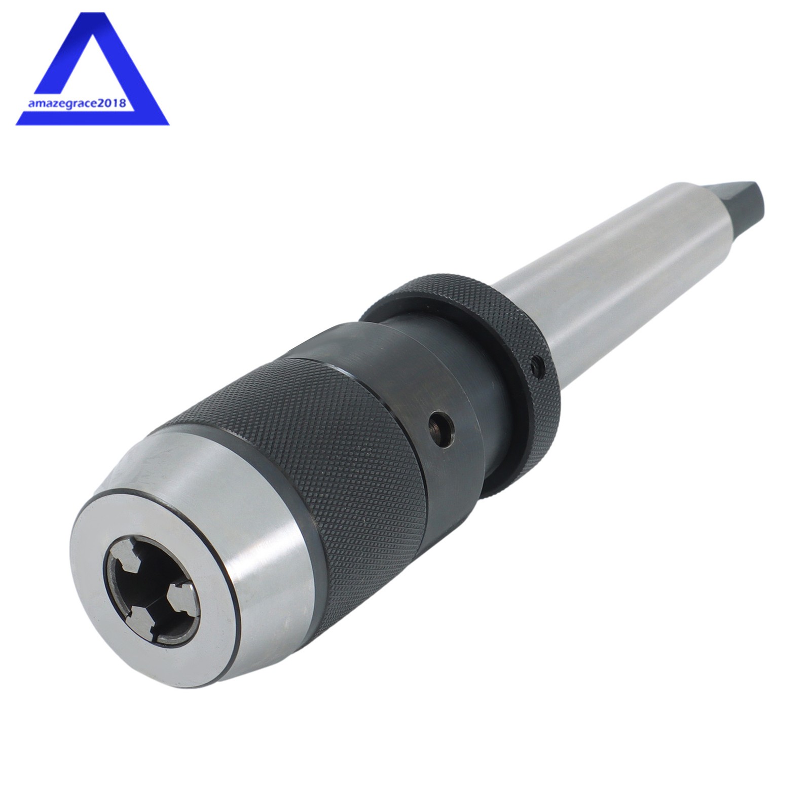 Keyless 3/16″-3/4″ Drill Chuck Self Tighten With Morse Taper #4 MT4 Arbor