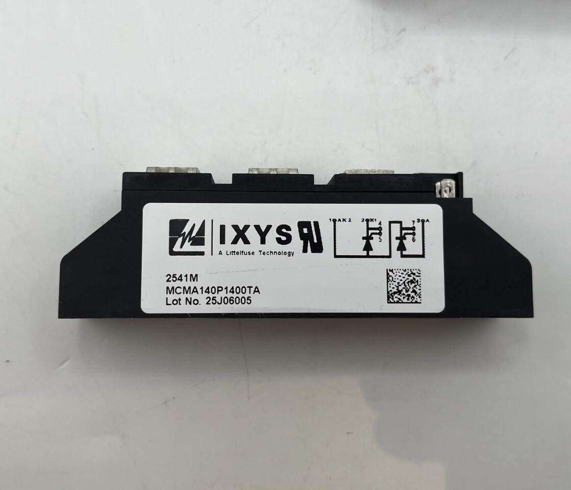 LOT OF 2 IXYS THYRISTOR POWER SCR MODULE MCMA140P1400TA 2541M 1.6KV 220A-240AA