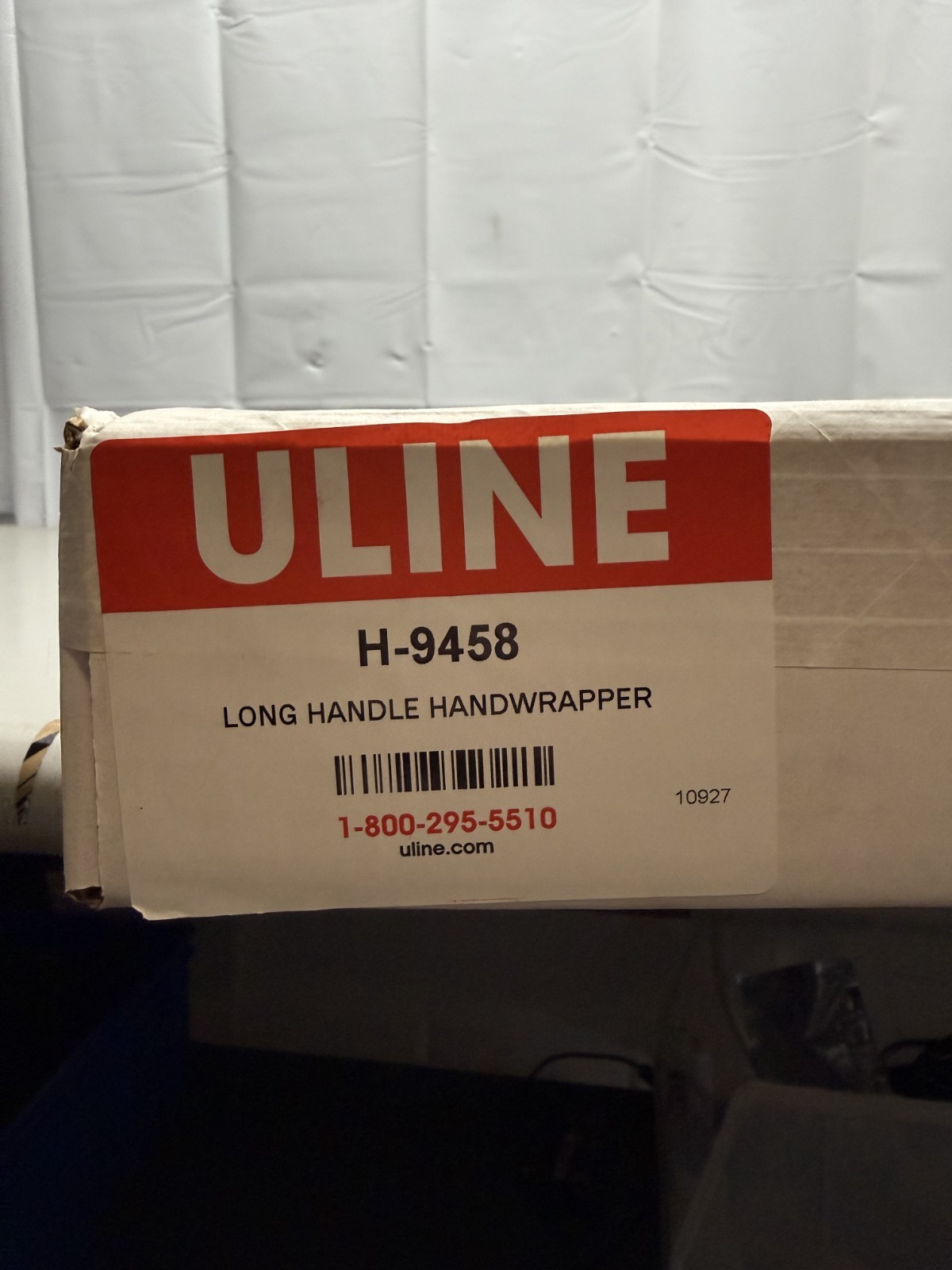 NEW Manplow H-9458 Long Handle Stretch Wrap Dispenser ULINE