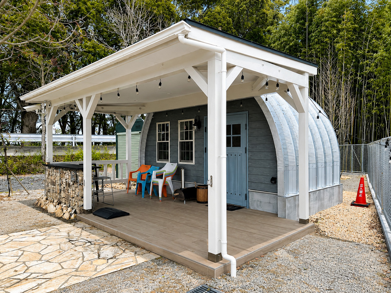 16x20x12 DuroSPAN Steel Arch Off Grid Tiny Home Homested Open End Factory DiRECT