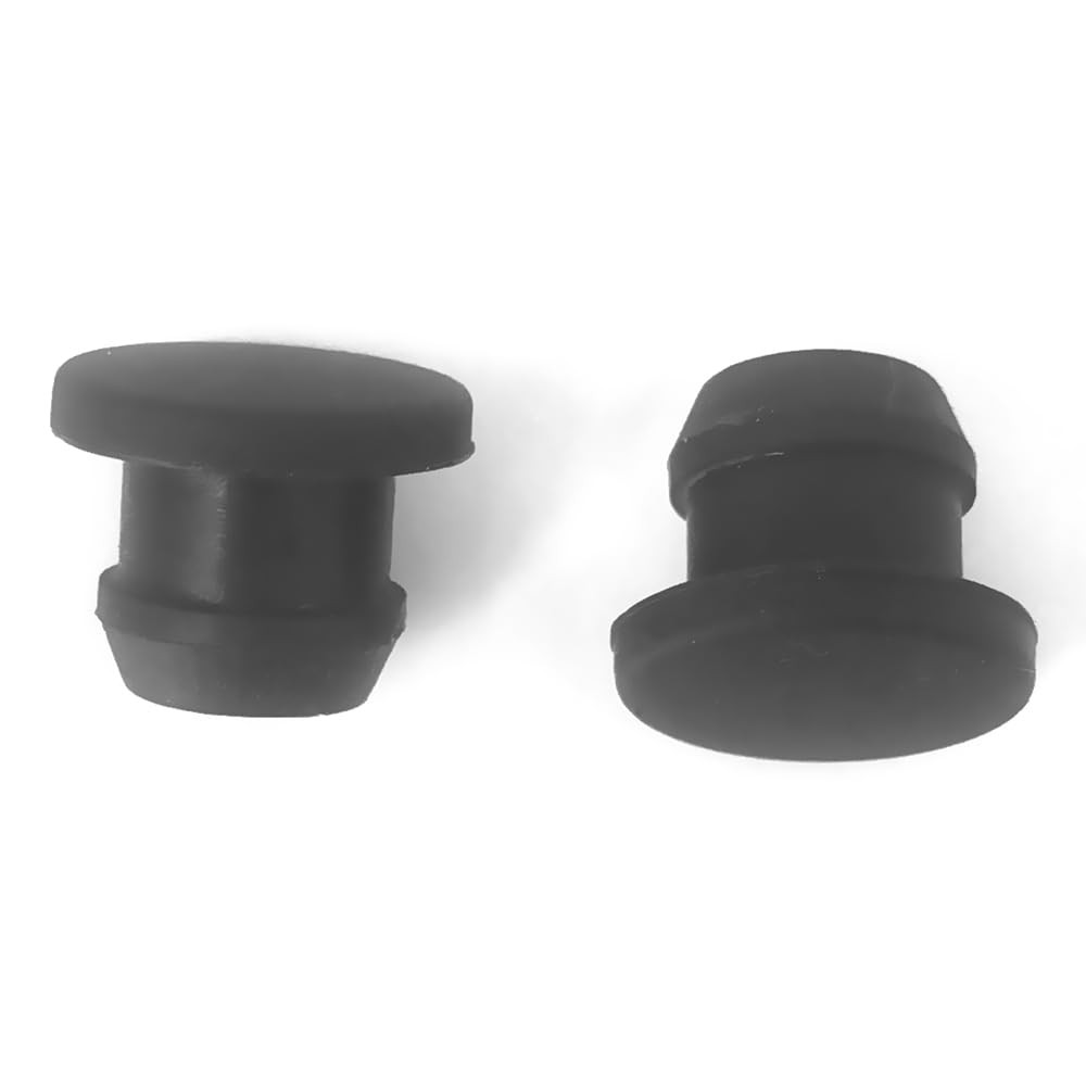 Rubber Plugs, Waterproof & Sealing, 6mm/0.24 Inch Diameter Black – 20 Pack