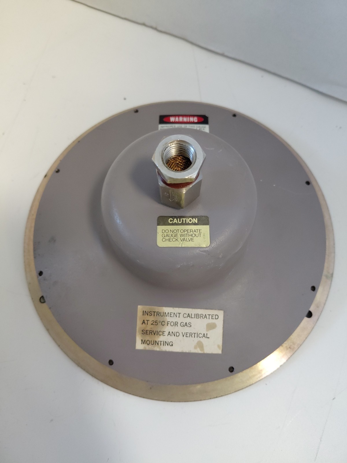 Absolute Pressure Millimeters Of Mercury Wallace & Tiernan PENNWALT Model FA…