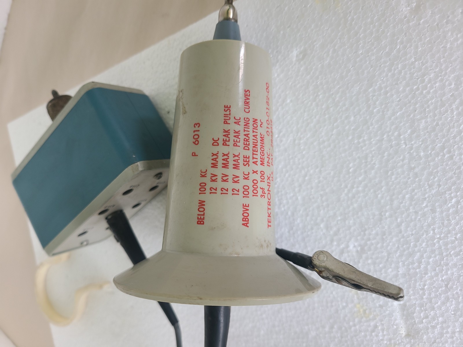 Tektronix P6013 12KV High Voltage Oscilloscope Probe, AS IS UNTESTED