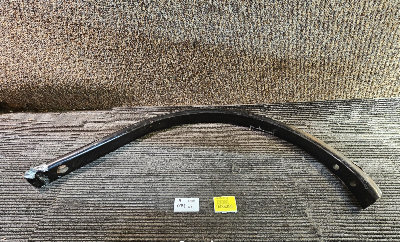33-inch Long Flat Spring Standard 010004, Black Powder Coated Finish