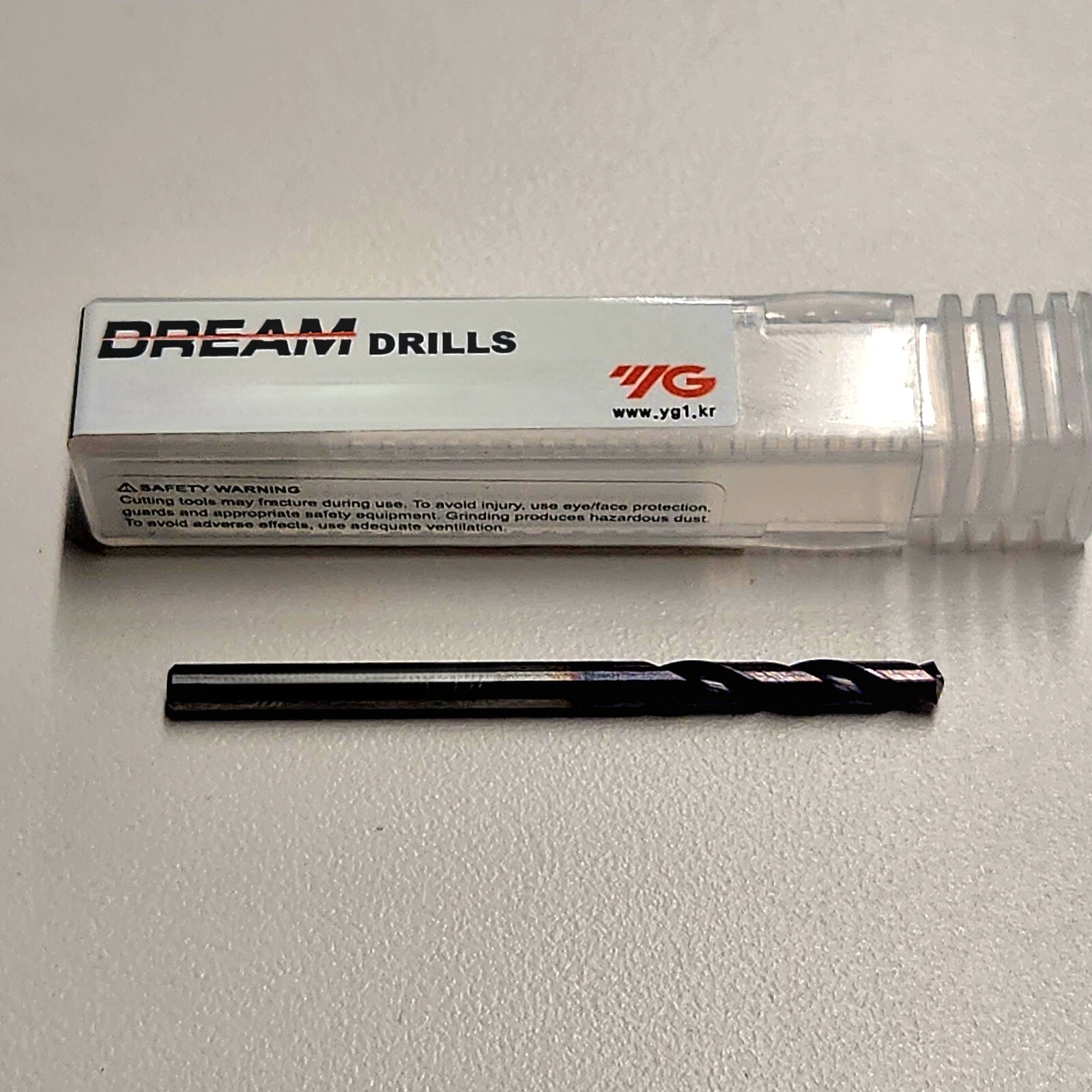 3.5mm SOLID CARBIDE DREAM DRILL 3XD TiAlN COATED W/O COOLANT #DH404035 LOC20