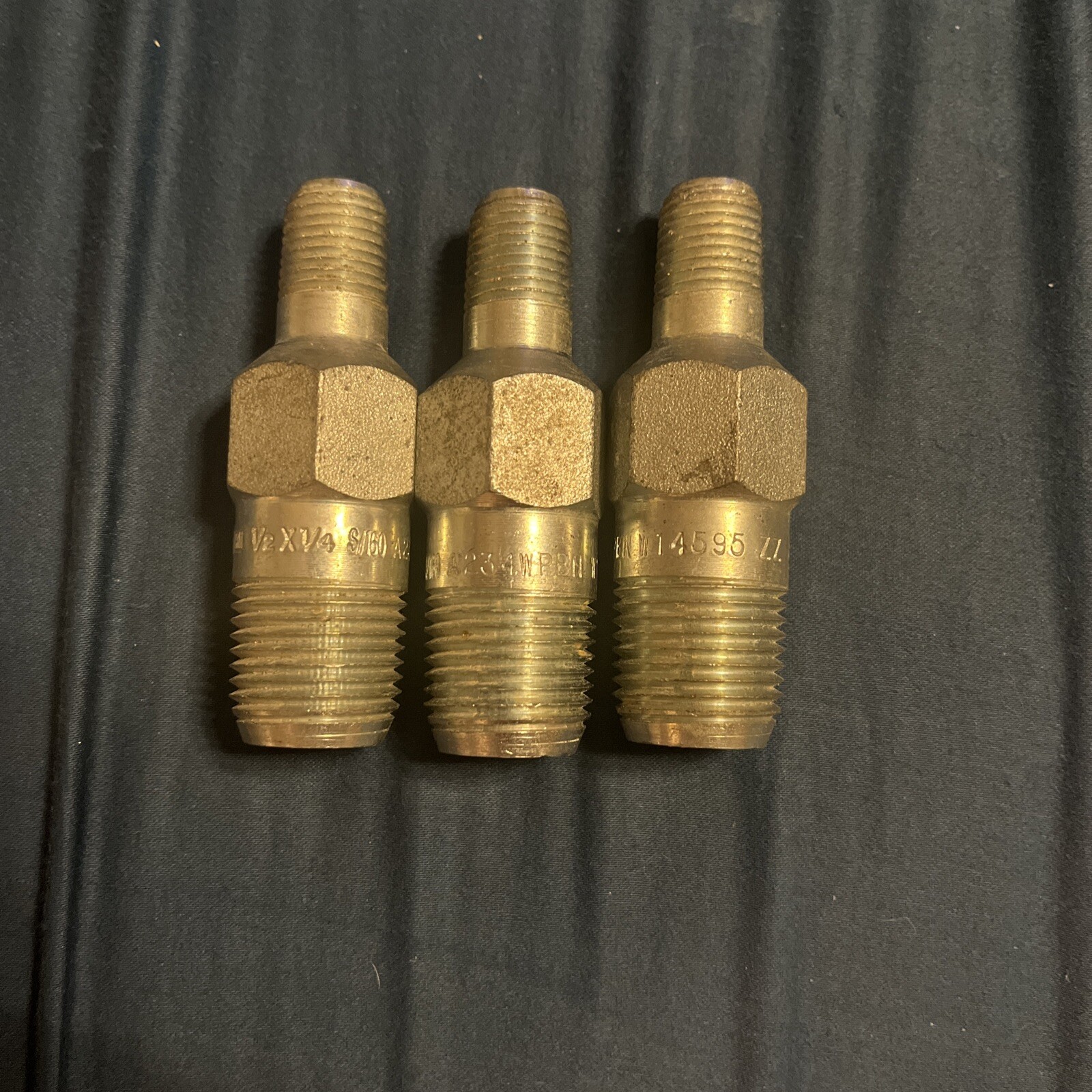 1/2″ X 1/4″ MNPT S/160 nipple a234wpbn W14595 Zz . You get 3
