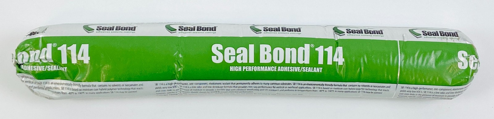 Seal Bond 114 High Performance Hybrid Adhesive Sealant Gray 20 oz