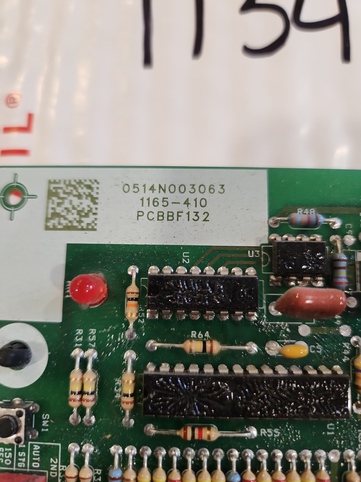 Goodman 1165-410 PCBBF132 Furnace Control Circuit Board 1165-83-4122A