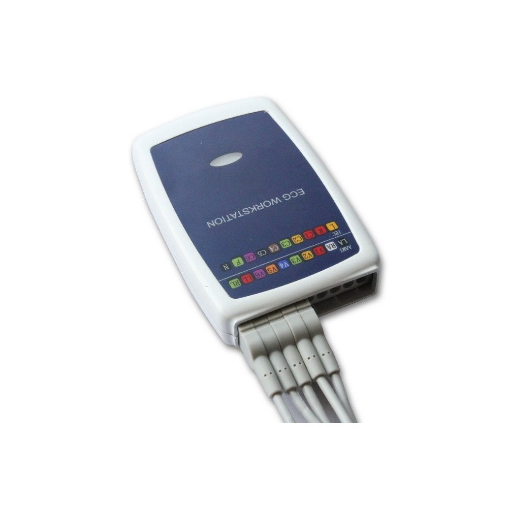 Fast Shipping from US! 8000G Portable ECG Workstation – 12-Lead PC Based Machine