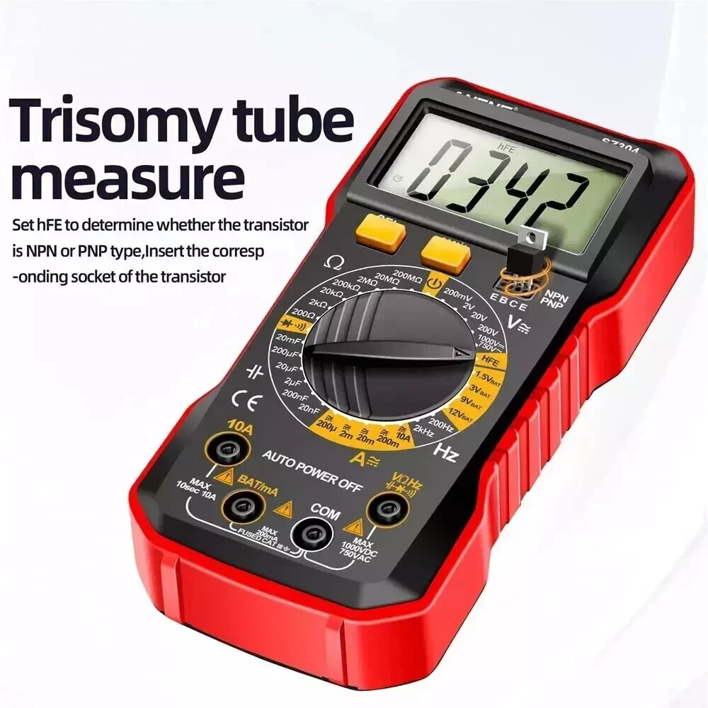 SZ304 Multifunction 1999 Counts Digital Multimeter True RMS Handheld
