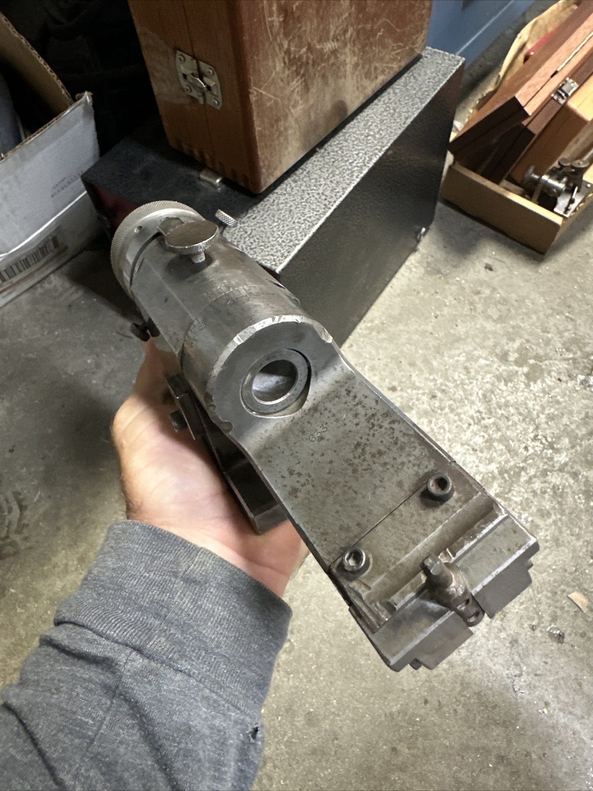 HERMANN SCHMIDT KUHN CLEARVIEW RADIUS ANGLE SURFACE GRINDING WHEEL DRESSER