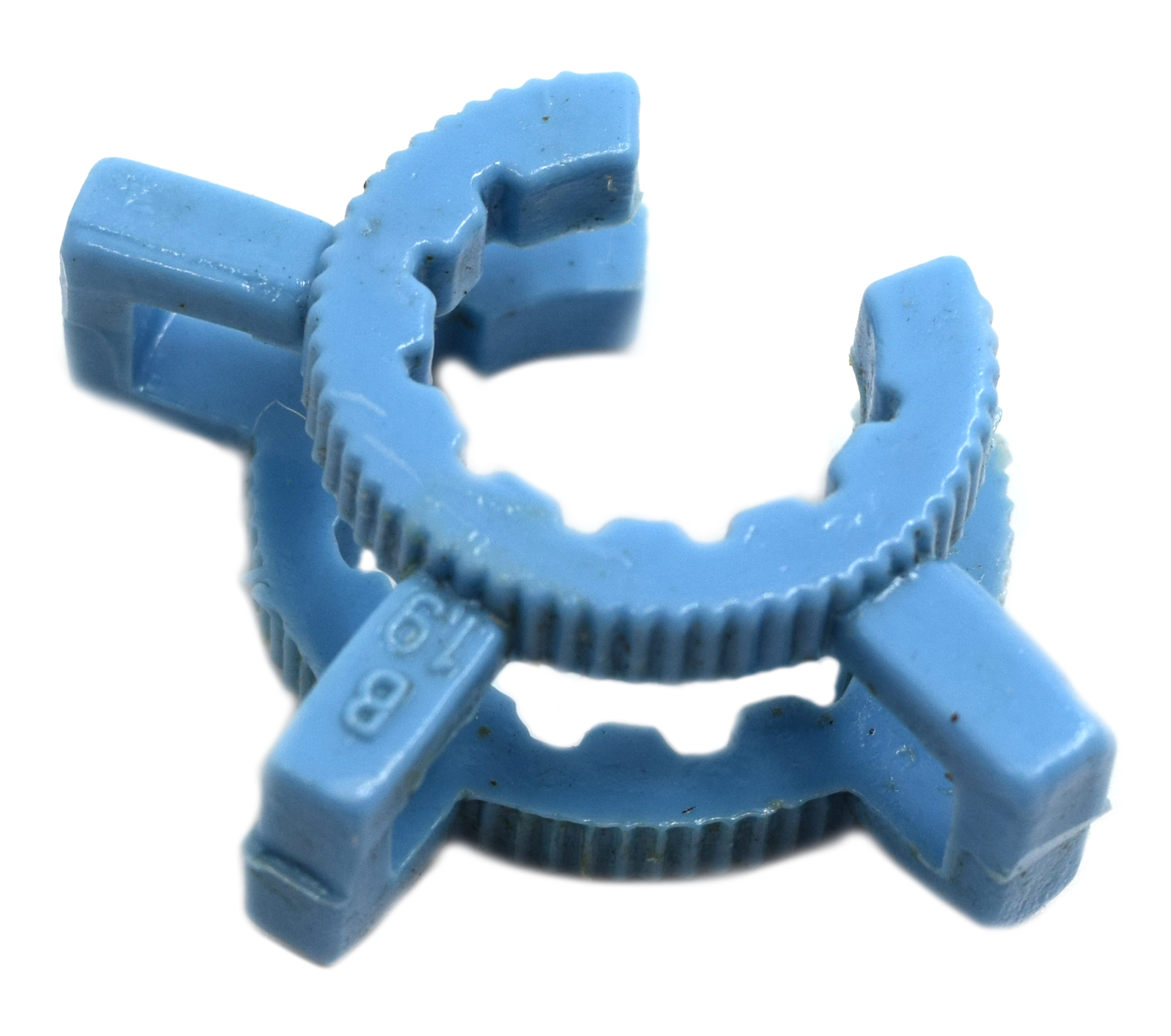 Joint Clip, size 19/26, Blue, Chemical and Temp Resistant – Eisco Labs