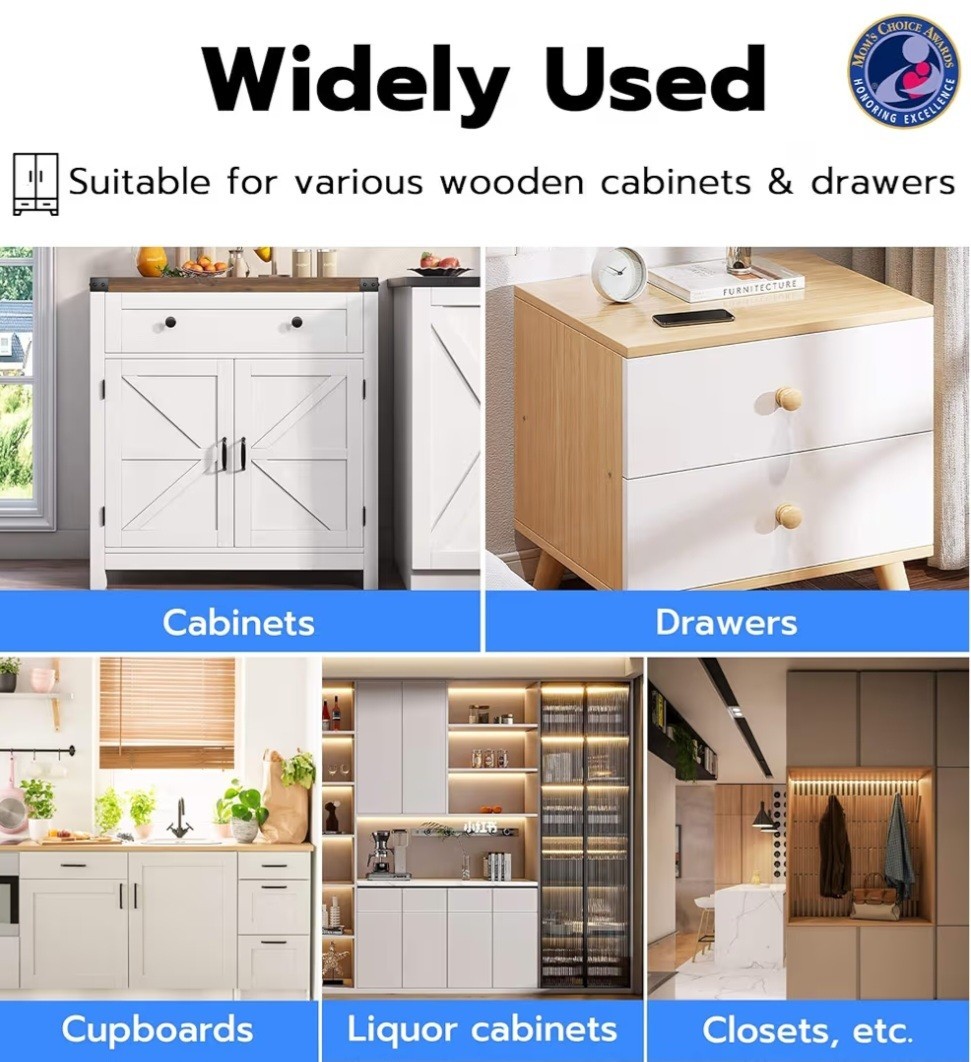 Smart Cabinet Lock, Hidden No Drill Adhesive Magnetic Baby Proofing Child Proof