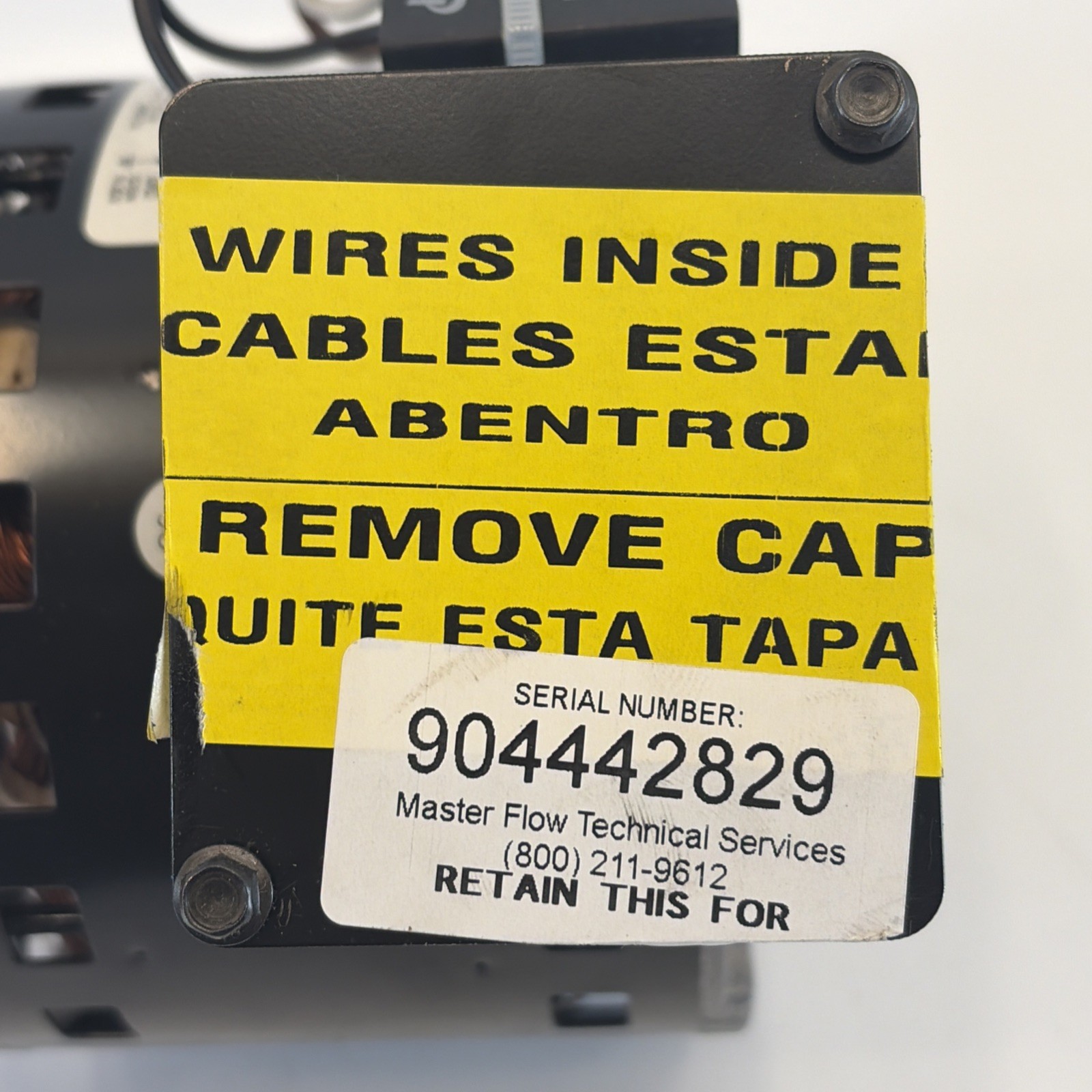 Master Flow Replacement Motor for 30 in. Belt Drive Whole House Fan MOTOR30BD