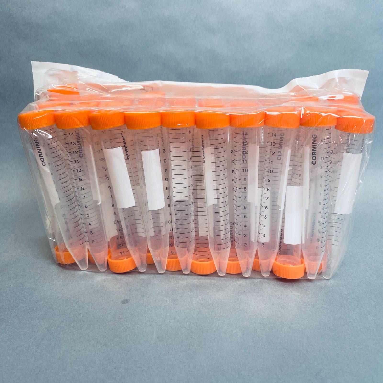 Corning Centrifuge Tube 15 ml Plug Seal Cap Polypropylene Case of 500 Tubes