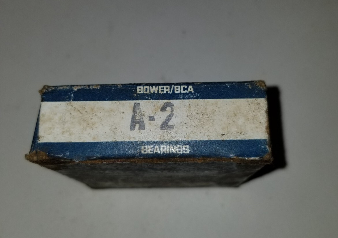Bower / BCA A2 Bearings – New, Sealed in Box