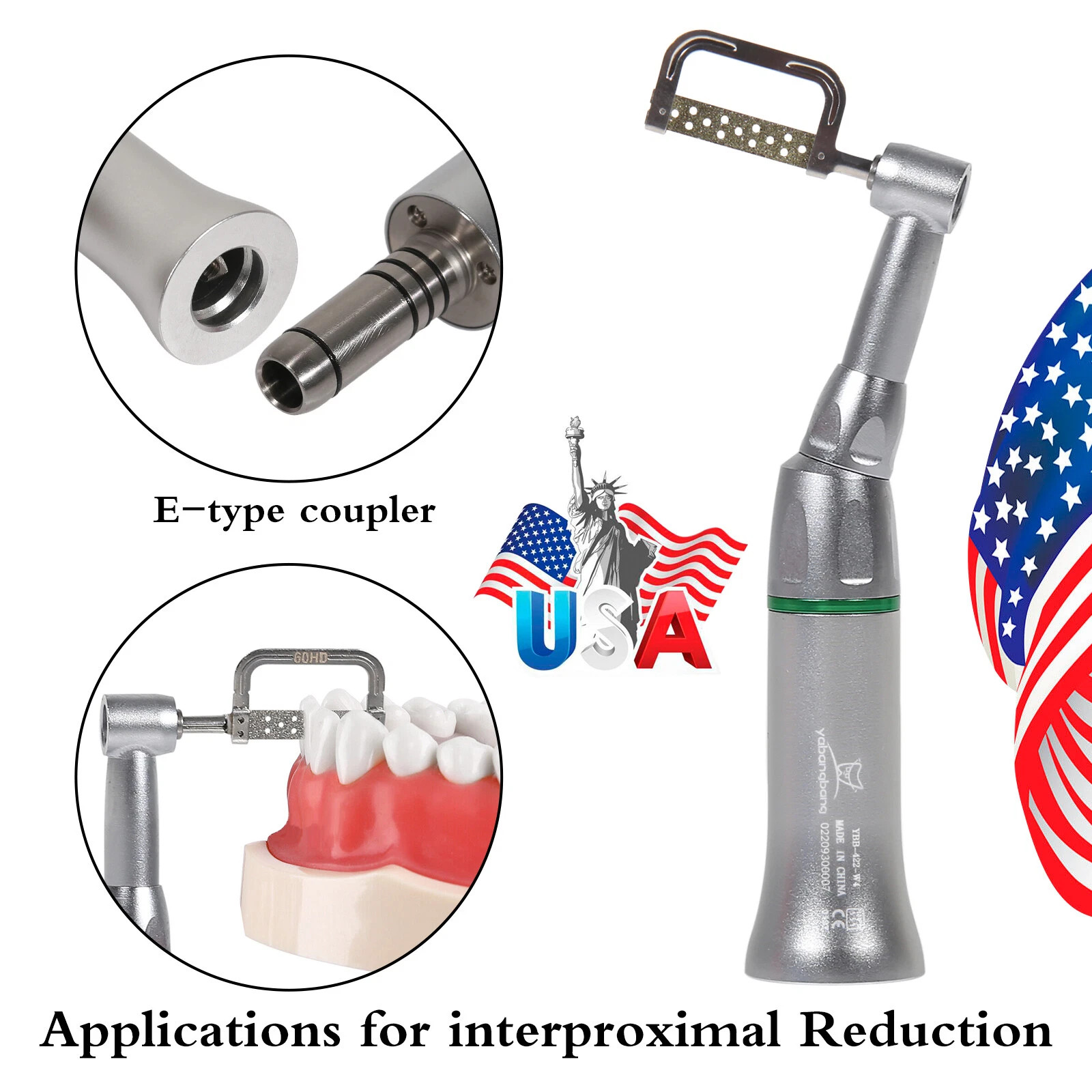 10:1 reduction 90º Reciprocating Rotate Contra Angle Endodontic Motor CICADA