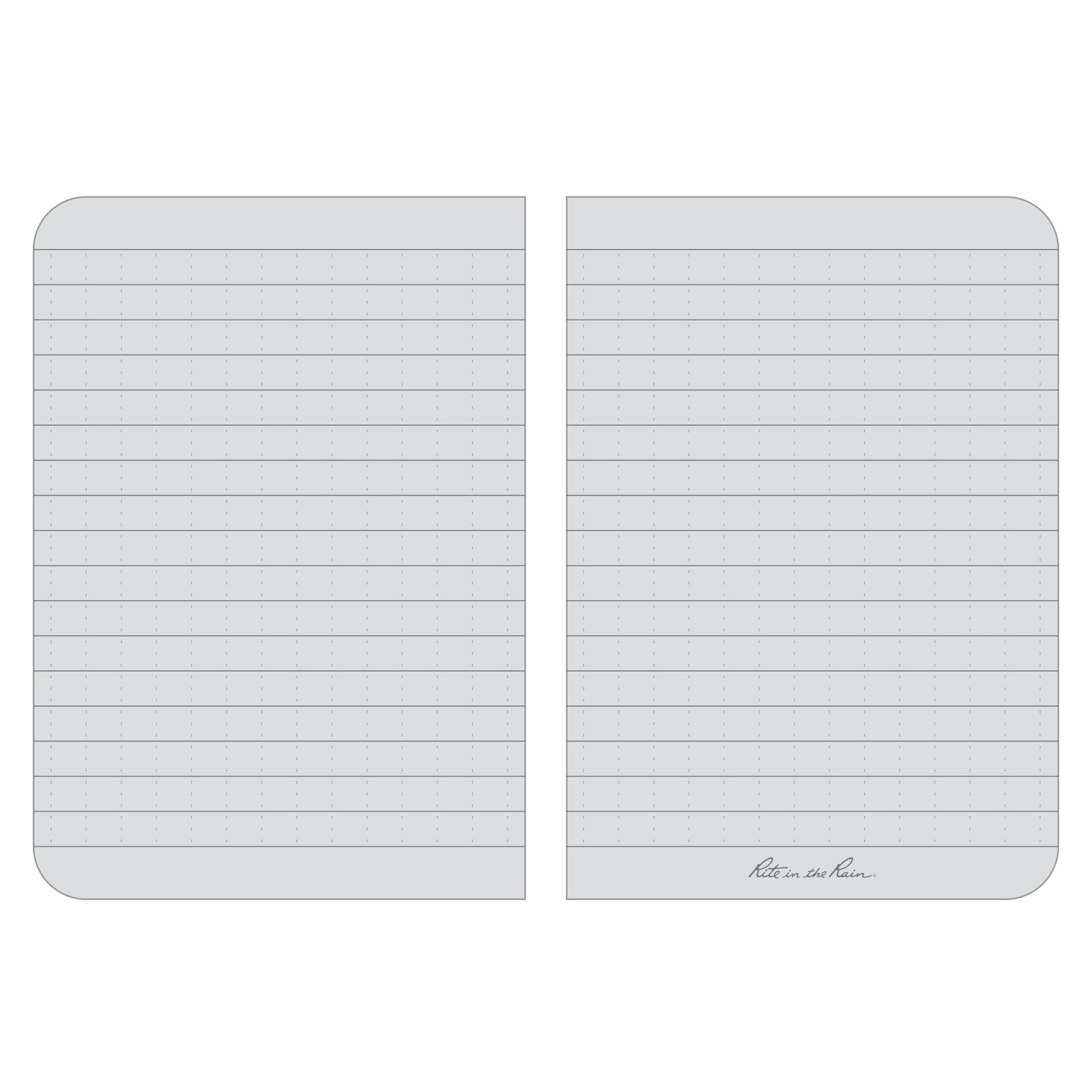 Rite In The Rain Orange Blank Book Flex Cover Archival Paper Field Notes