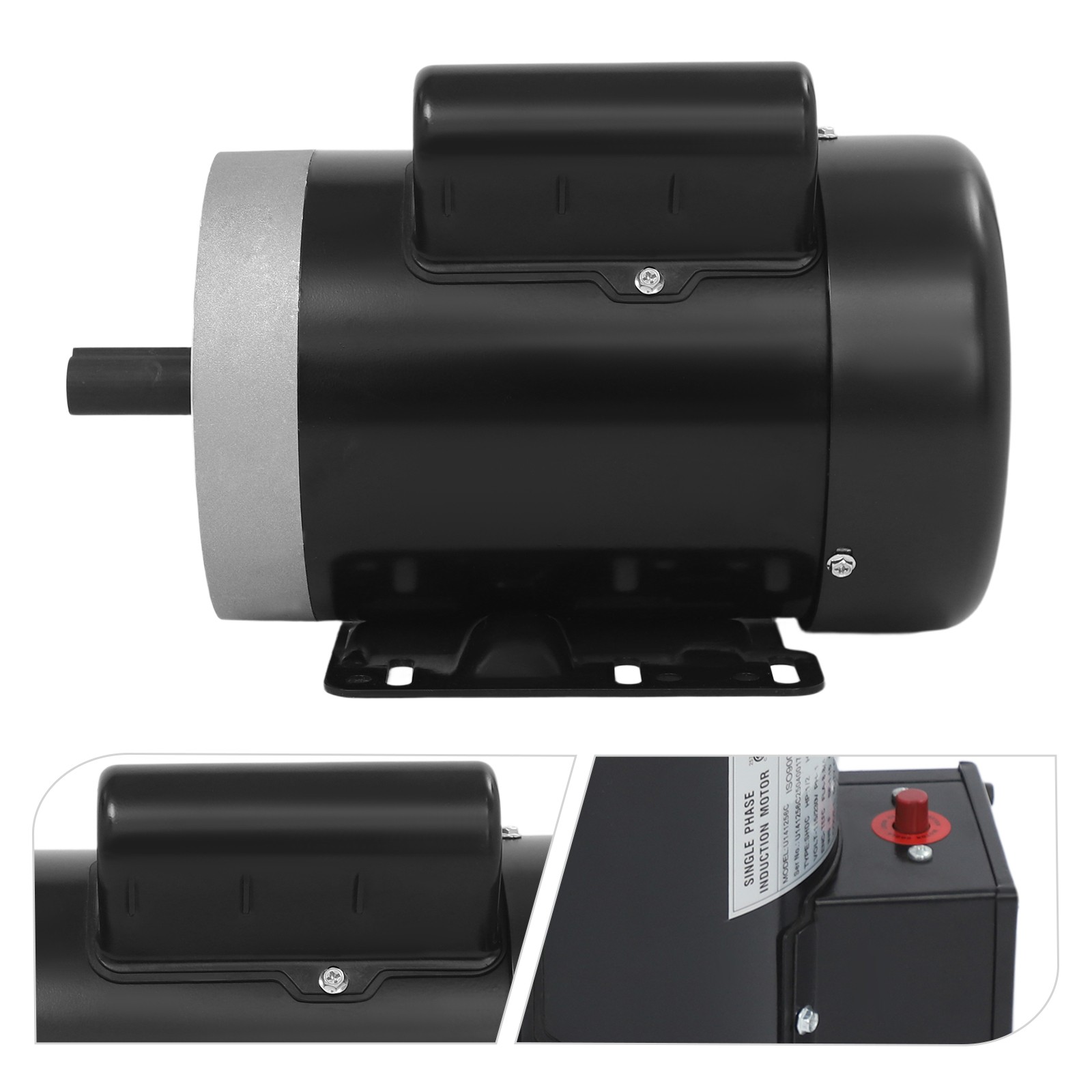 Industrial & Agricultural Single Phase Electric Motor 1725RPM 60Hz 1/2HP Motor