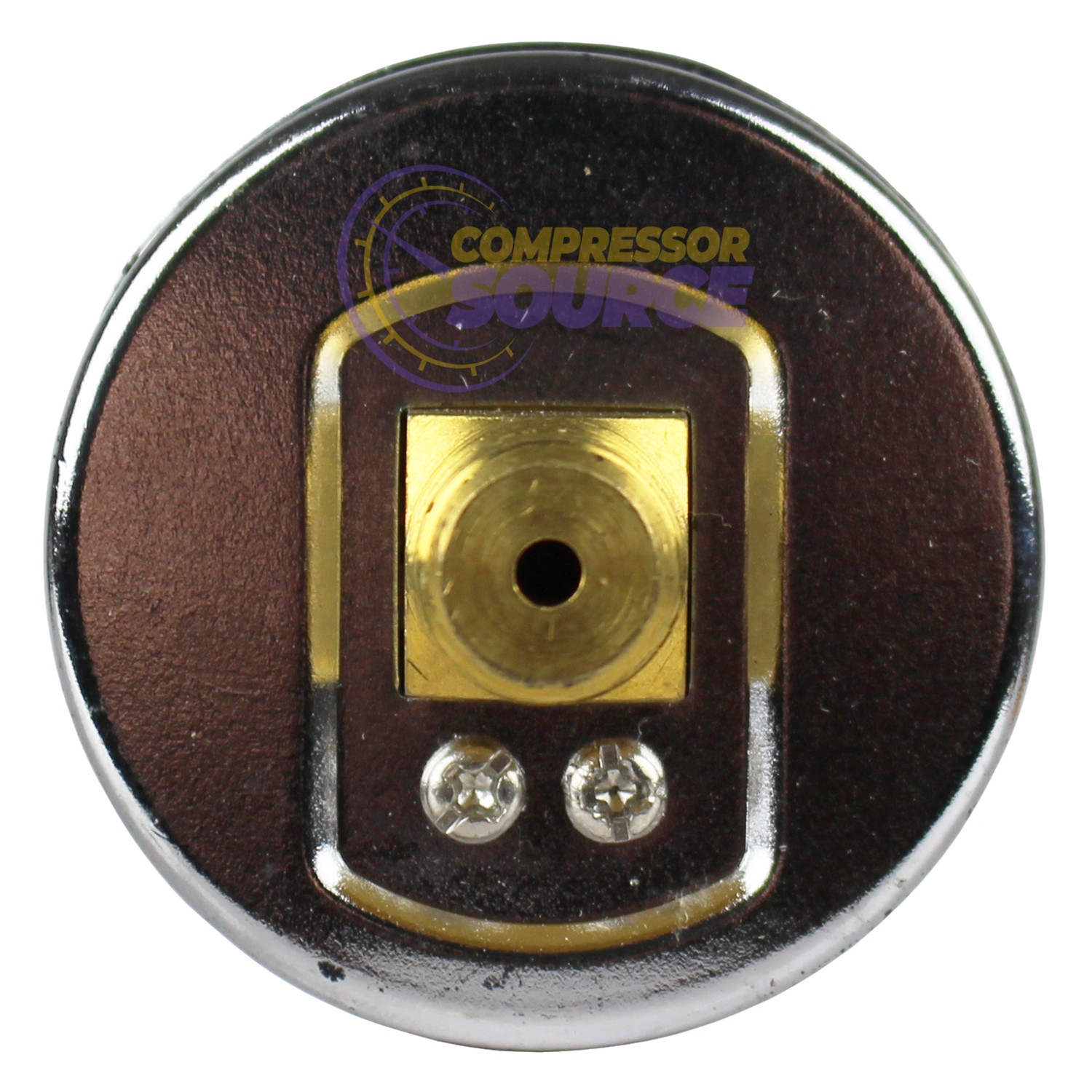 Air Compressor Pressure Hydraulic Gauge 2″ Face Back Mount 1/4″ NPT 0-200 PSI