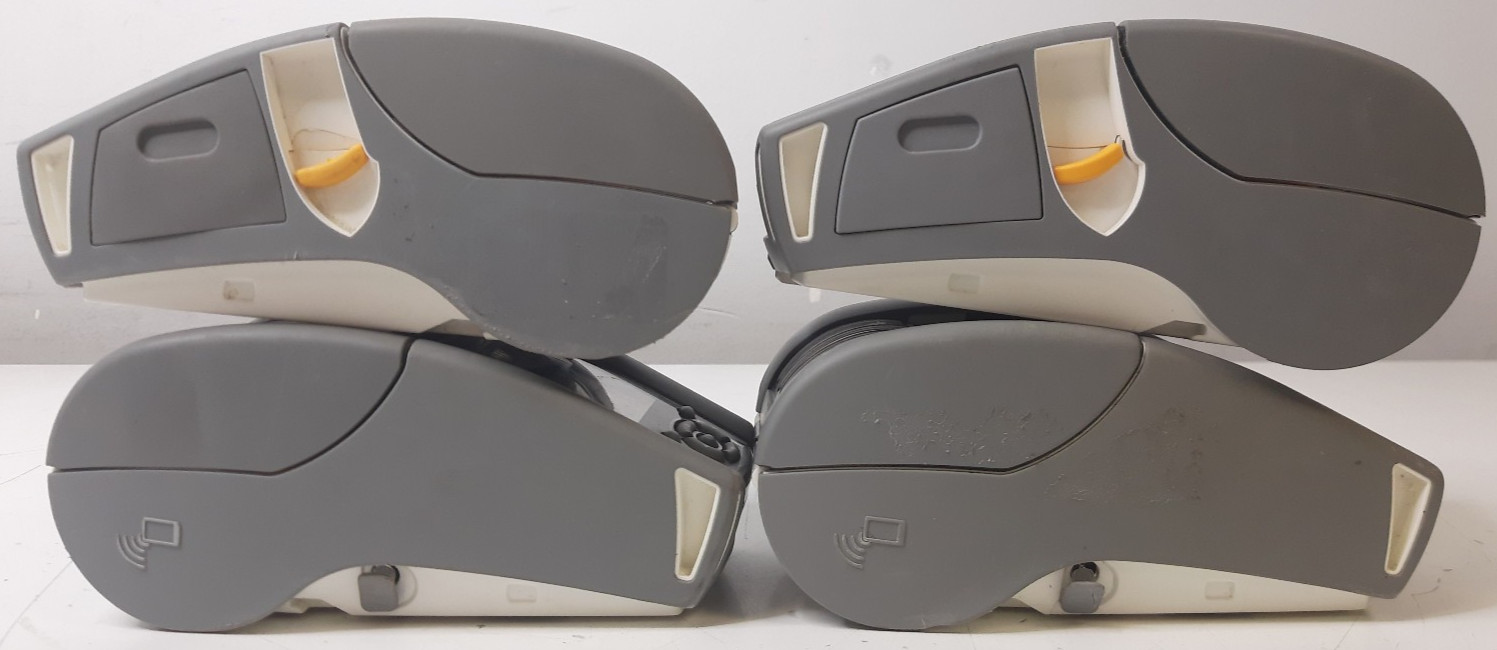 4 Lot Zebra QLn220 Mobile Bluetooth Label Printer Tested NO BATTERY/POWER CORD