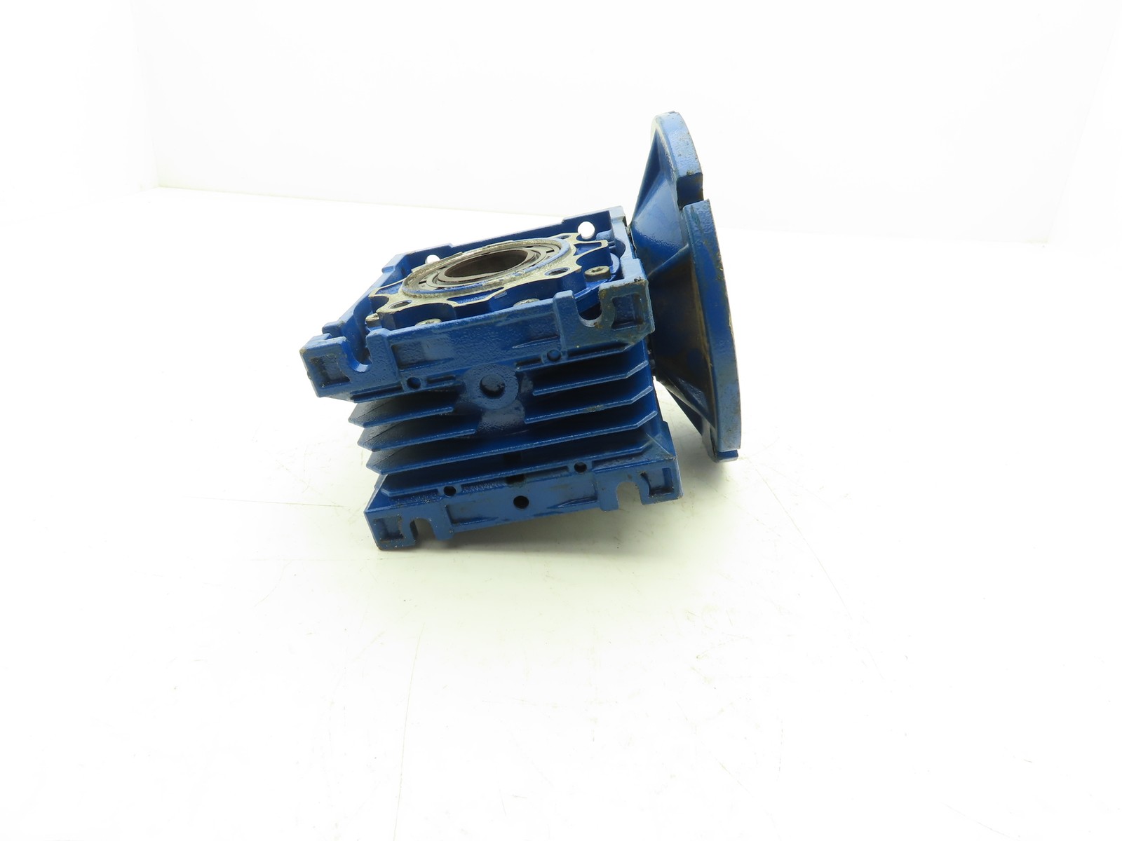 Motovario NMRV 050 Gearbox 20:1 Reducer 87.5rpm Hollow Shaft Output 56C