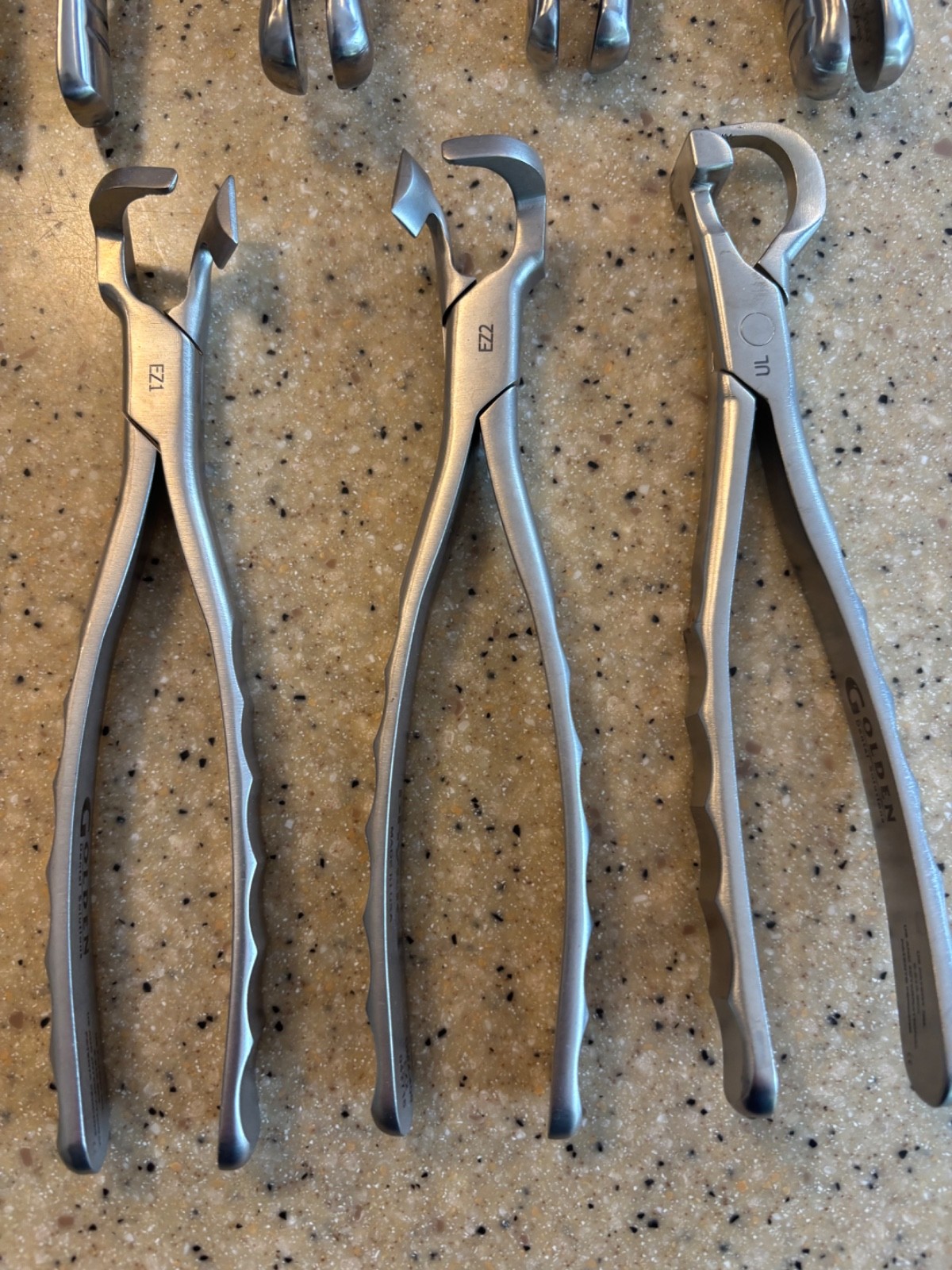 Dental Physics Exreaction Forceps original German Golden Misch