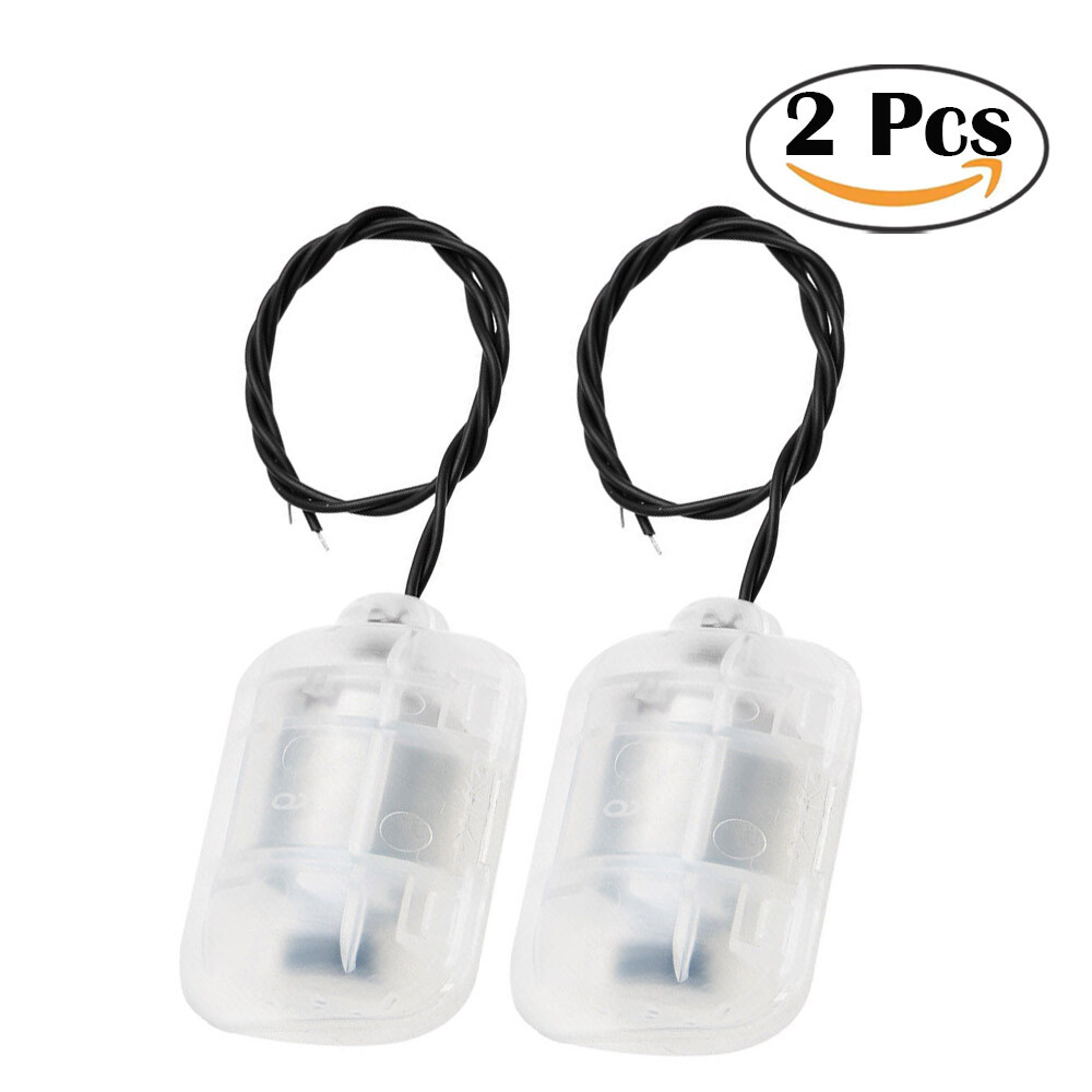 2Pcs Vibration Motors DC 12V 4000RPM Vibrating Motor W/ Shell&Wire 58x44x30mm US