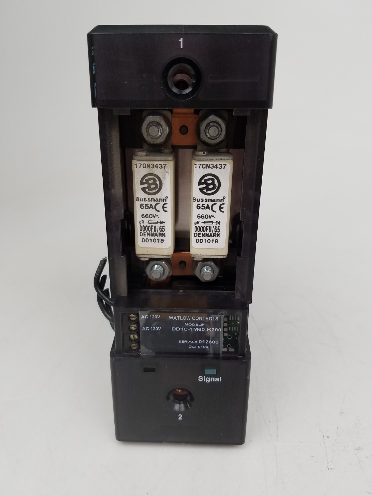 DD1C-1M60-K200 WATLOW DIN-a-mite 100 Amp 600V Solid State Power Control