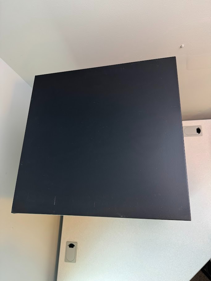 NEW! Bisley 2-Drawer Flush Front File Cabinet – Black **REDUCED PRICE**