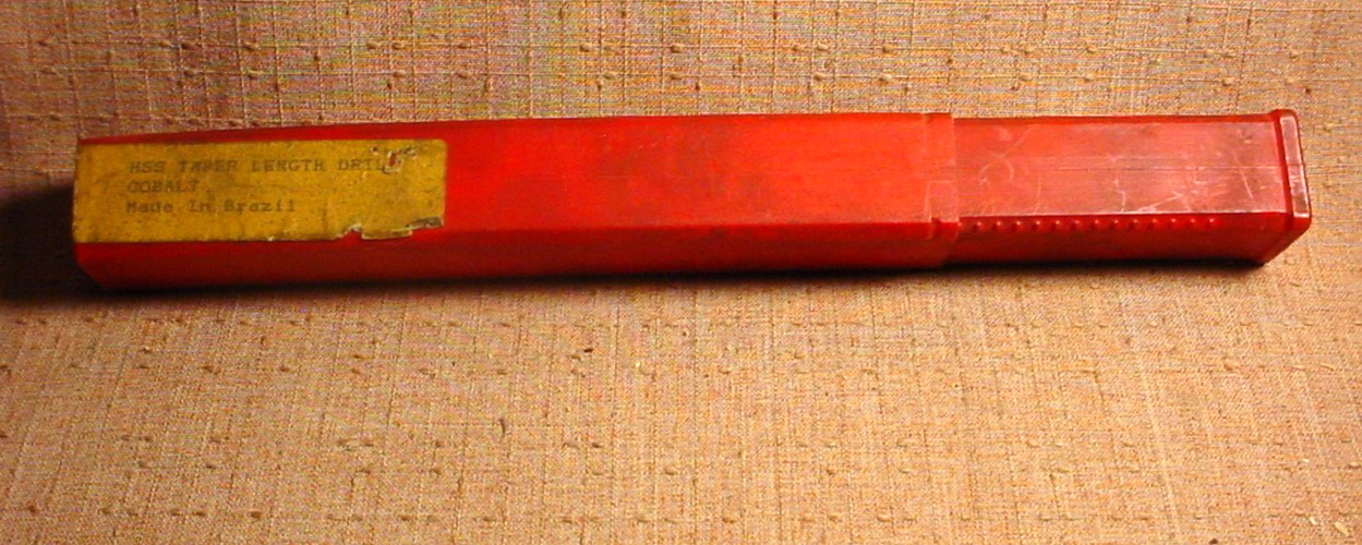 SKF & Dormer Tools HSS Taper Length Cobalt ¾ Inch Drill Bit – Brazil – In Case