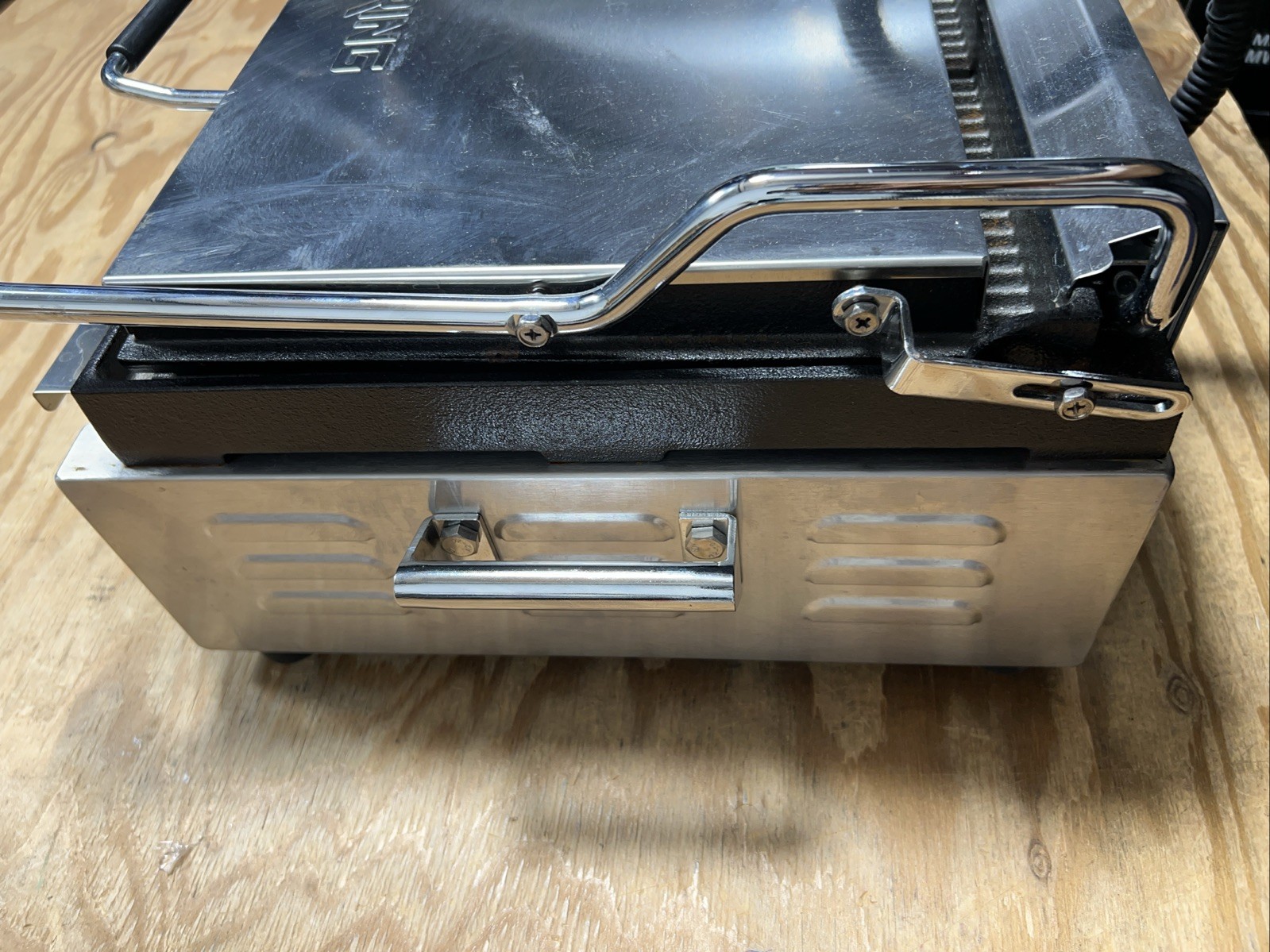 Waring WPG250 Commercial Panini Express Grooved Plates 120v «TESTED»