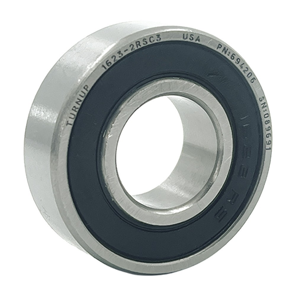 2Pcs TURNUP 1623-2RSC3 Inch Ball Bearing 1/2″x1-1/2″x1/2″ Double Sealed