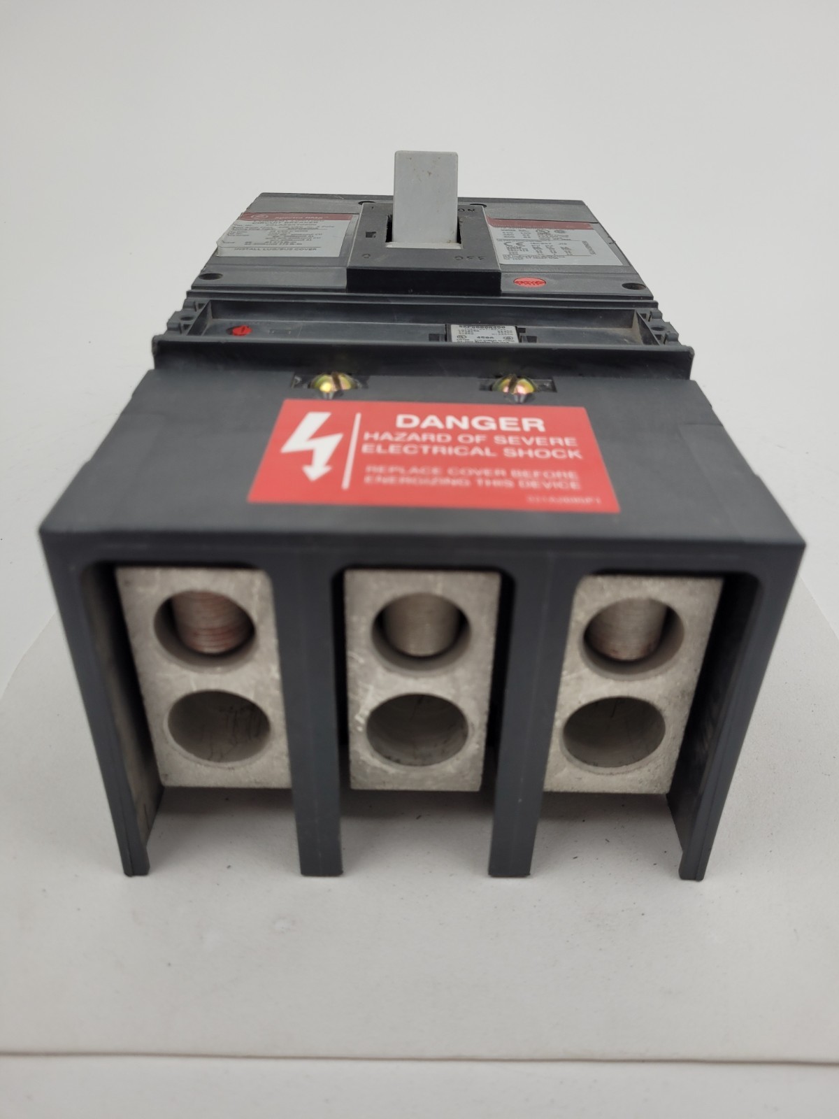 SGLA36AT0600 GE 600 Amp Max Circuit Breaker w/450A SRPG600A450 Plug