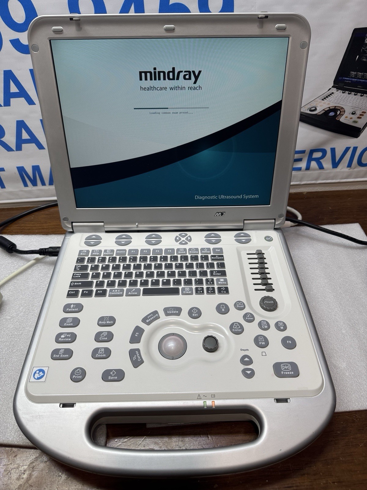 Mindray M7 With Linear Transducer 7L4S (YOU WILL RECEIVE WHAT IS IN THE PICTURE)