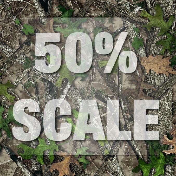 Hydrographic film True Timber HTC Green 50% hydro dipping 7′ x 20″ hydro dip