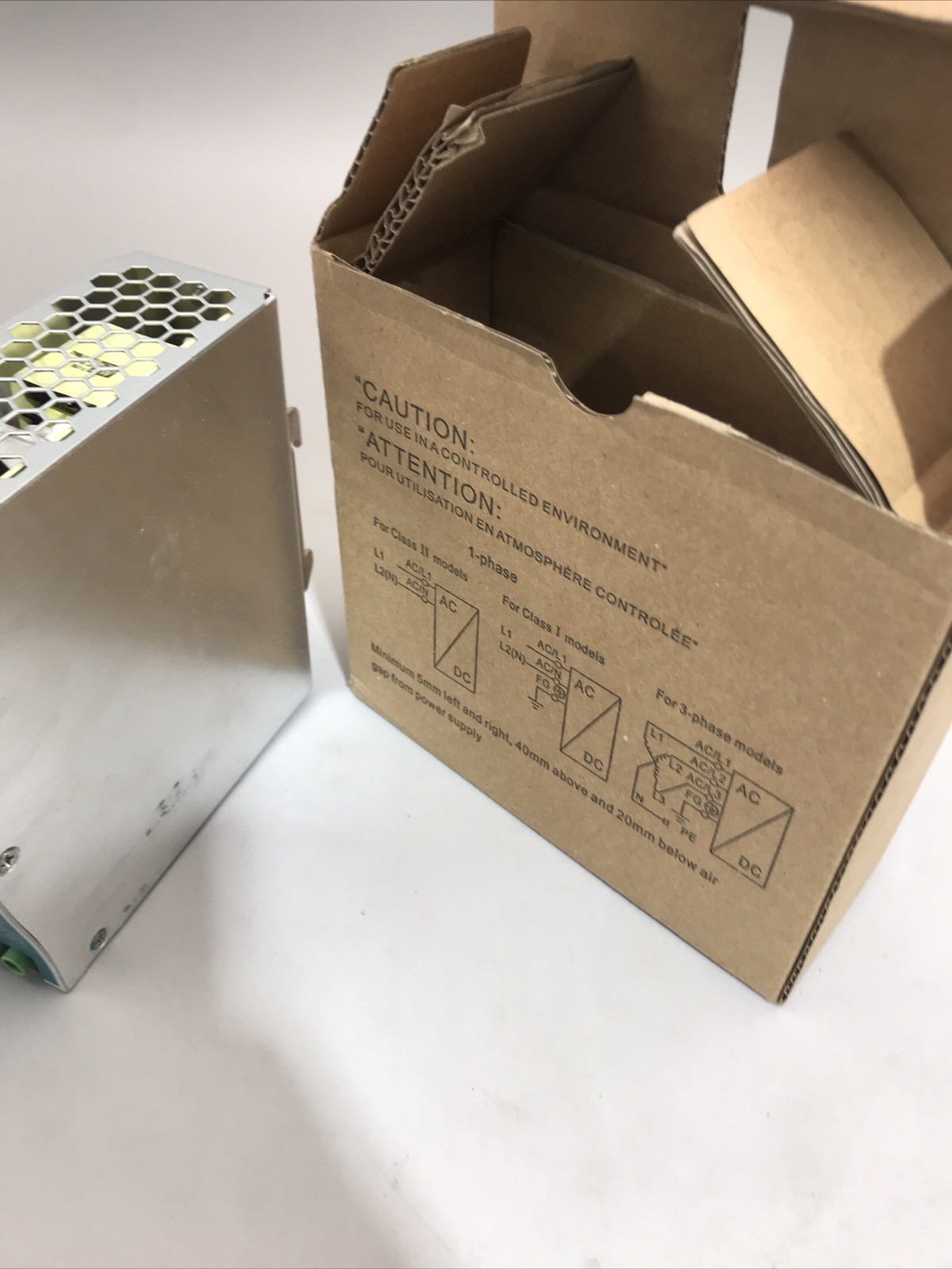 Mean Well EDR-120-24 AC-DC Industrial DIN Rail Power Supply – NEW Ship From USA