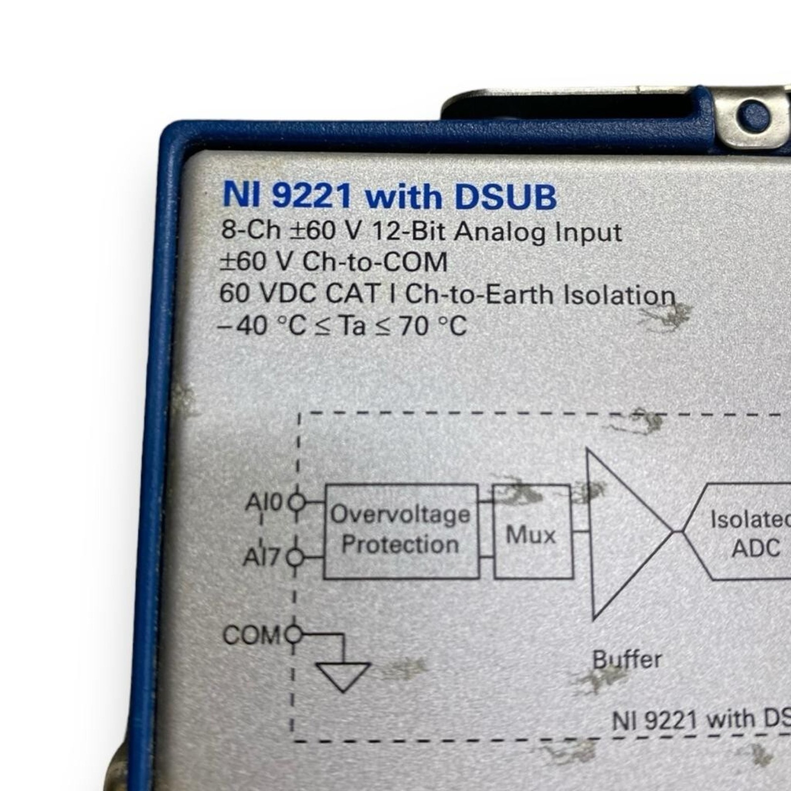 US FREE TAX NEW NI NI 9221 NI-9221 Analog Input Module.