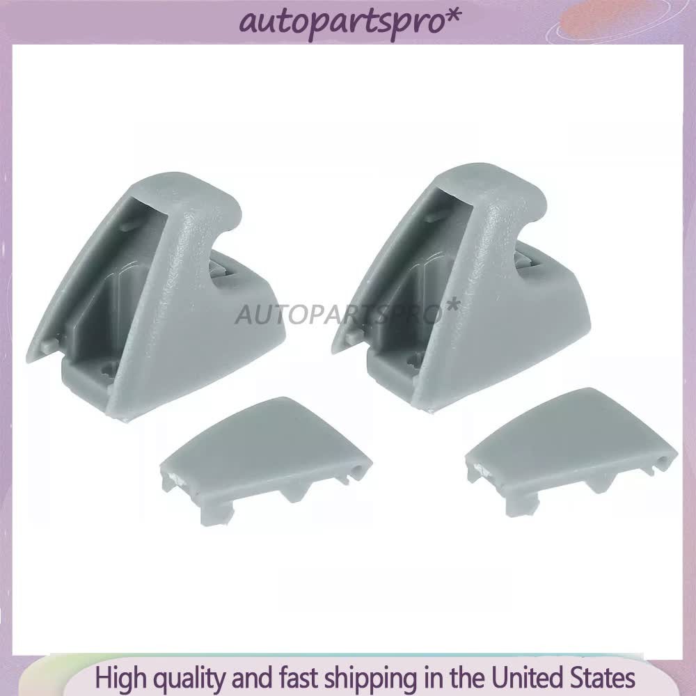 1Pair Fits 2007-2014 Chevrolet Tahoe Gray Sunvisor Shade Support Clip US