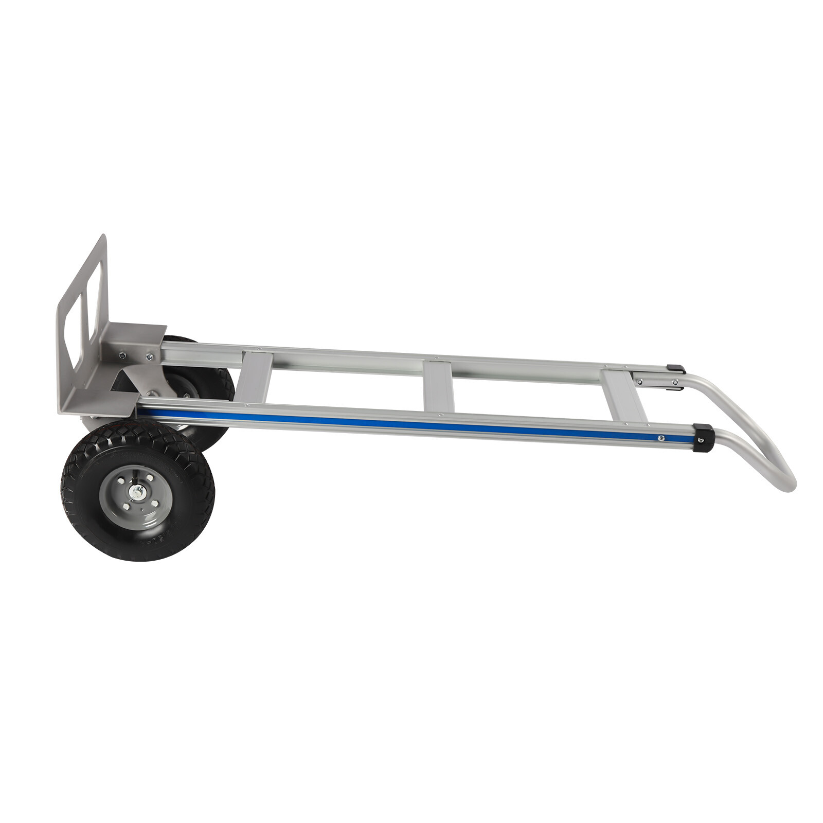 Aluminum Alloy Hand Truck Cart Heavy Duty Dolly with Rubber Wheels 440lbs/500lbs