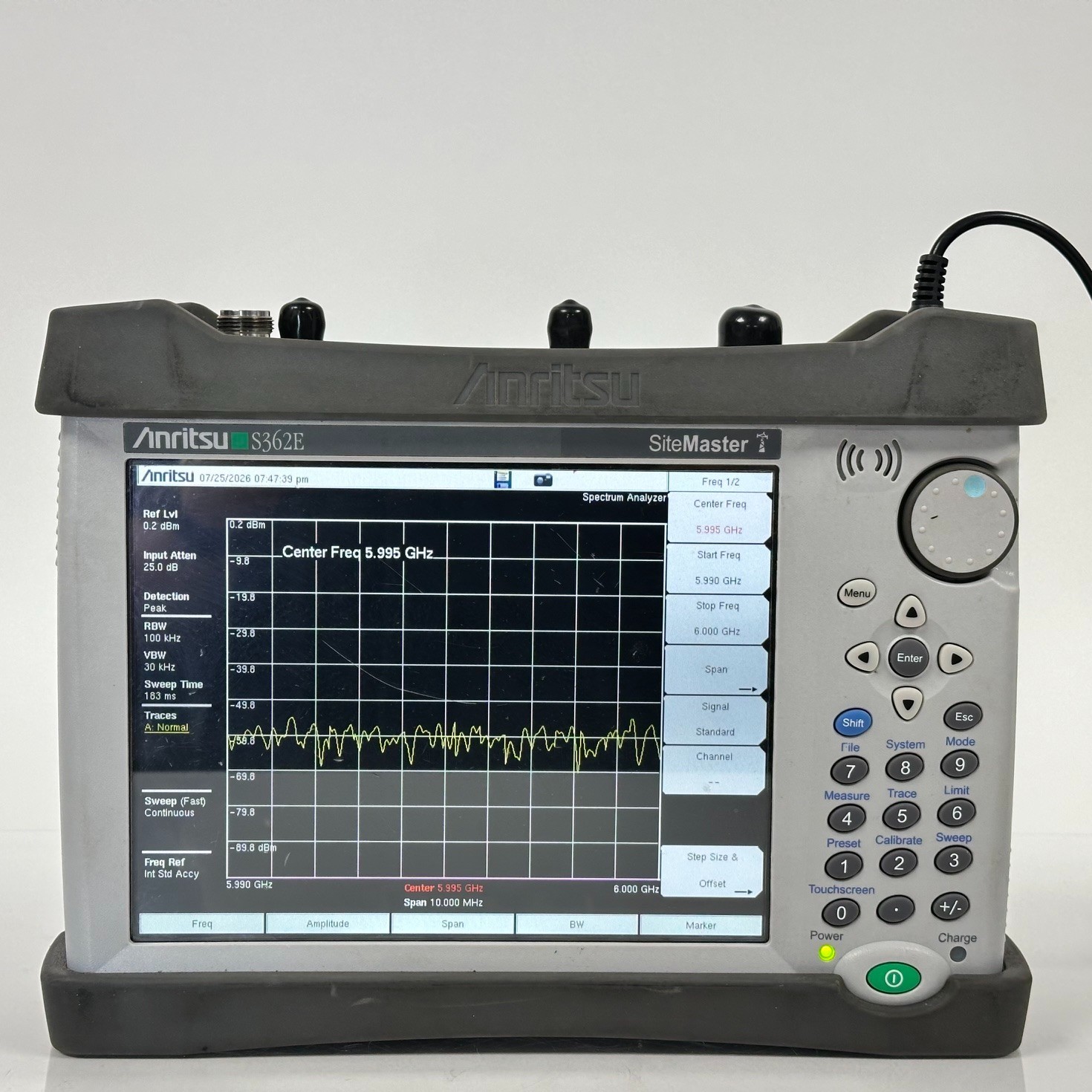 Anritsu S362E Site Master2 MHz to 6 GHz Cable & Antenna Analyzer