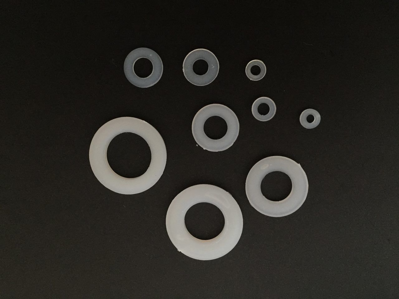 M2, M2.5, M3, M4,M5, M6, M8, M10, M12 Plastic Nylon Flat Spacer Washer