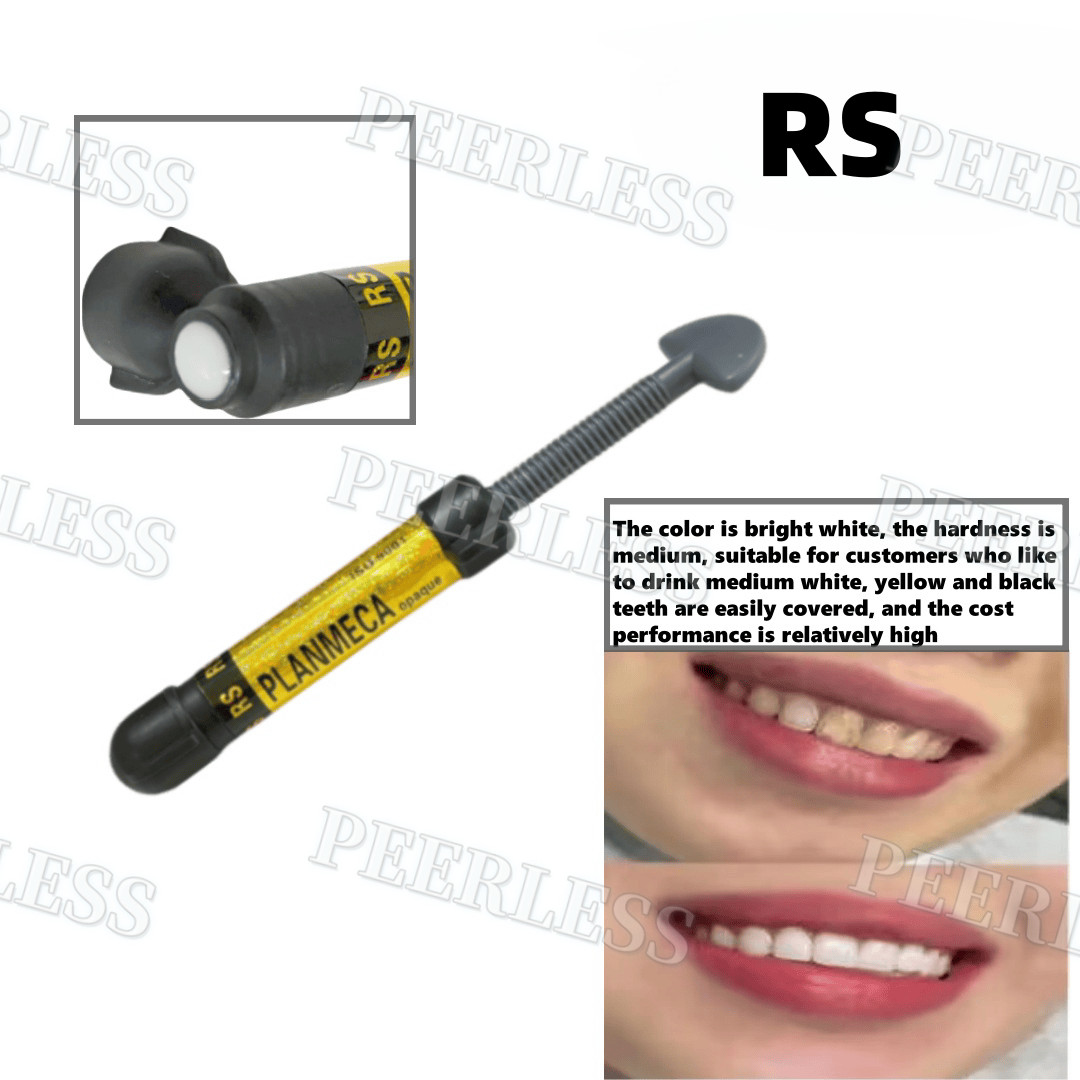 Dental Composite Resin Light Cure Bright White Veneer Foam Pads Hybrid Aesthetic