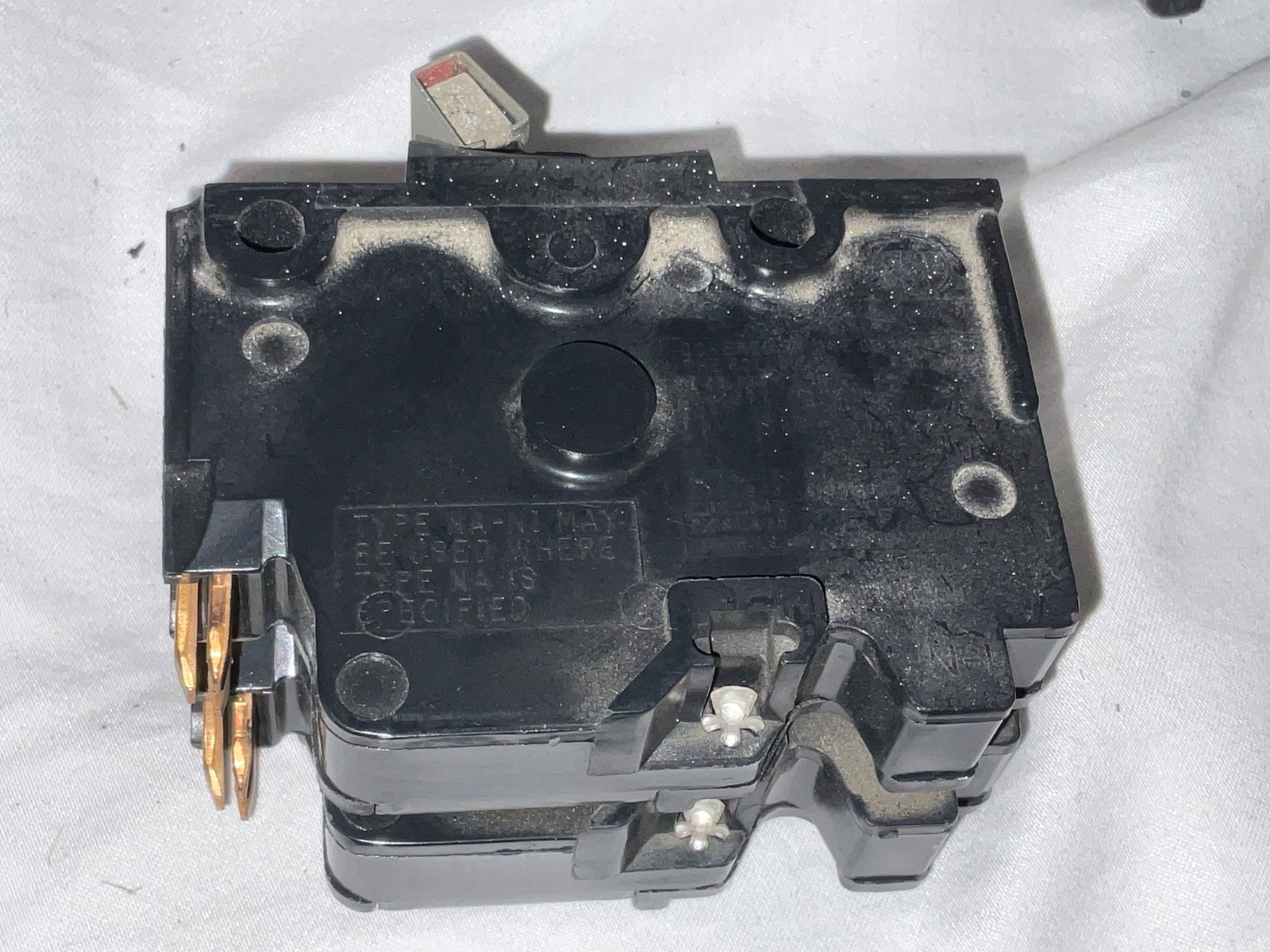 FPE FEDERAL PACIFIC NA230 2 POLE 30 AMP STAB-LOK Type NA Circuit Breaker Red